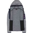 Knitted Melange Hoody Woman 3H19826