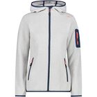 Knitted Melange Hoody Woman 3H19826