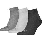 Unisex Quarter Plain 3P