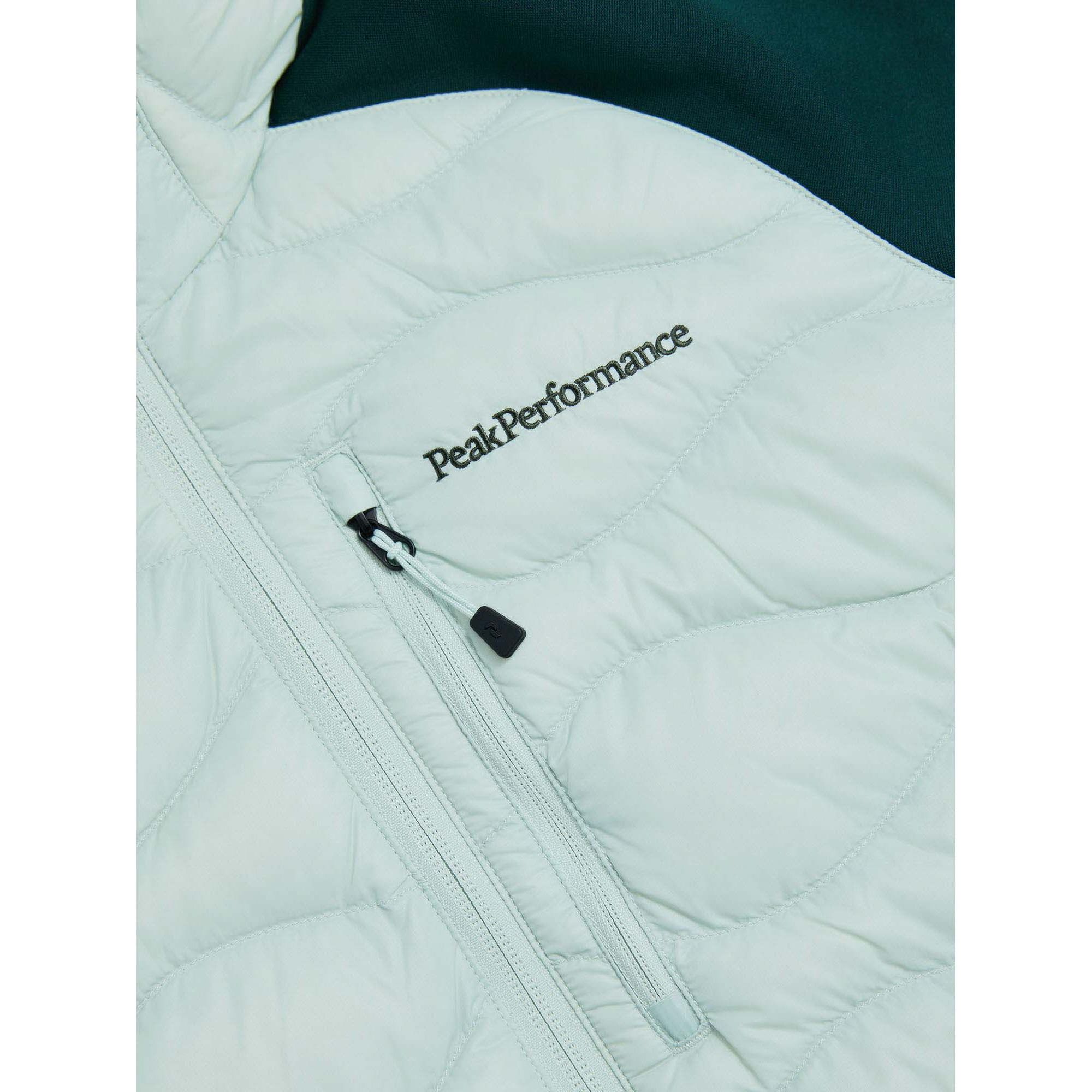 W Helium Down Hybrid Hood