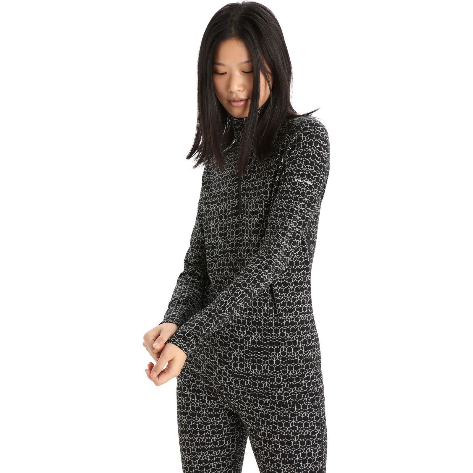 W 250 Vertex LS Half Zip Alpine Geo