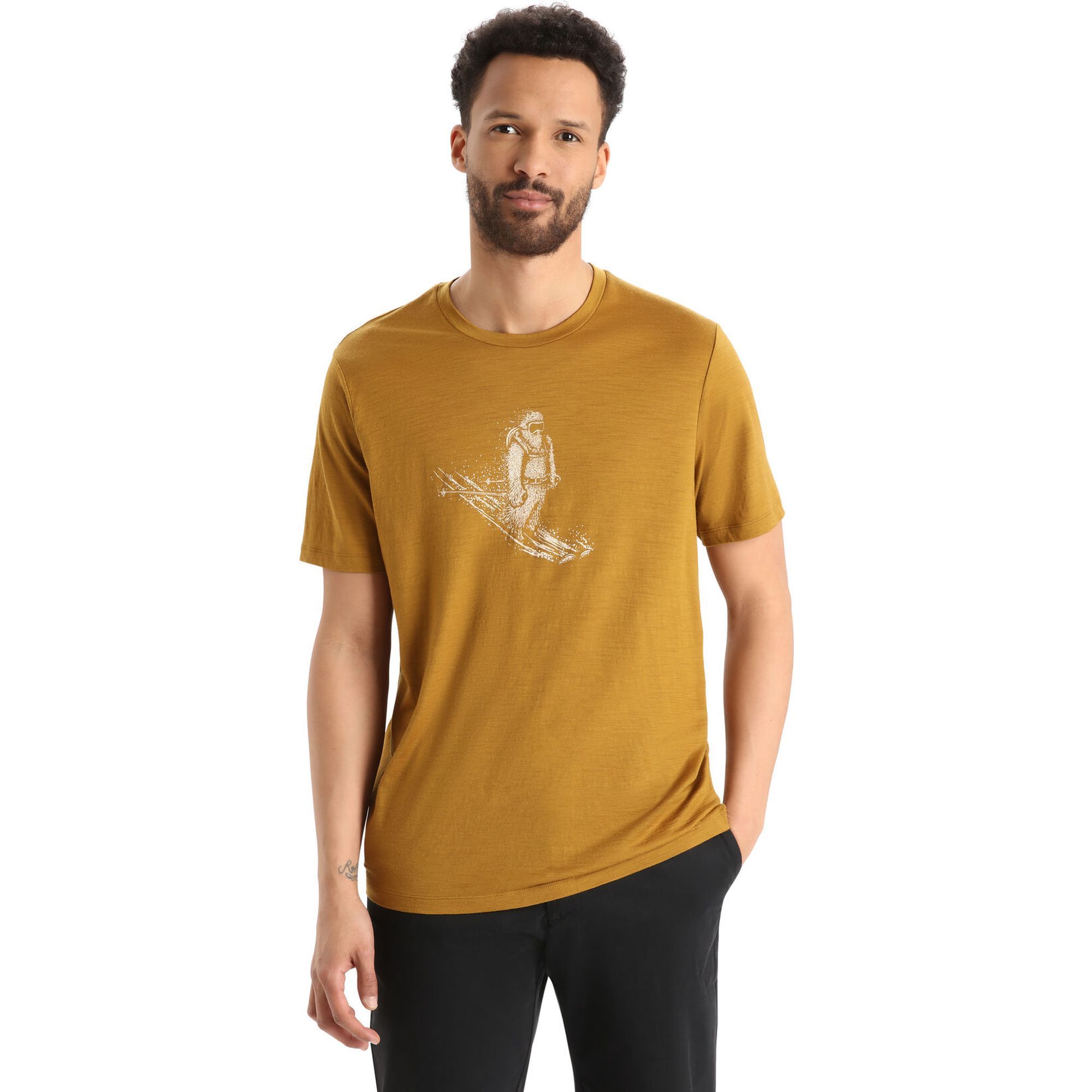 M Tech Lite II SS Tee Skiing Yeti