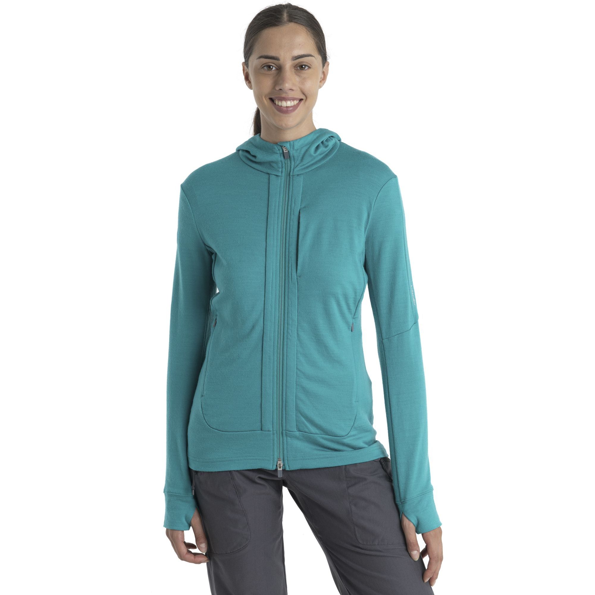 W Quantum III LS Zip Hood