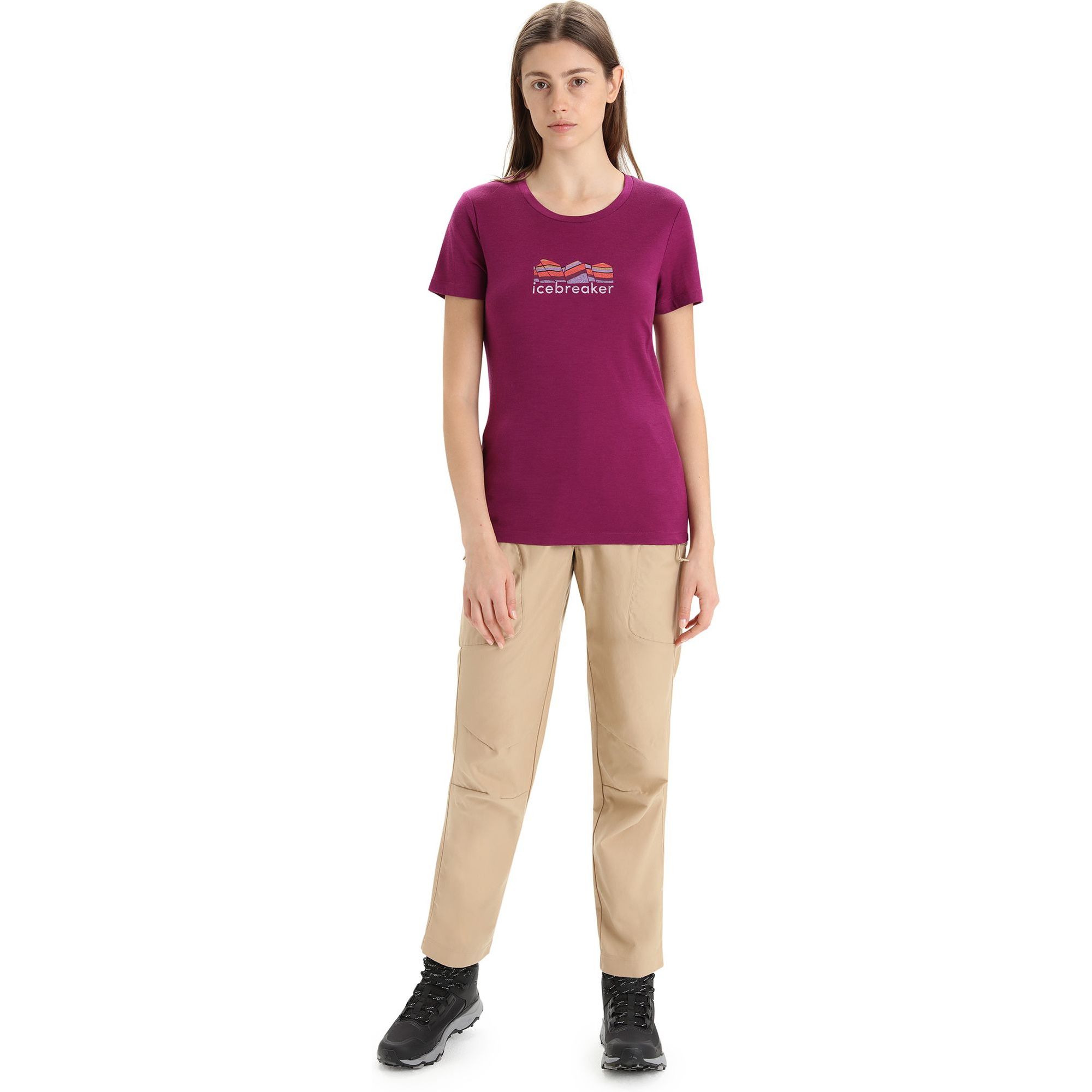 W Tech Lite II SS Tee Mountain Geology