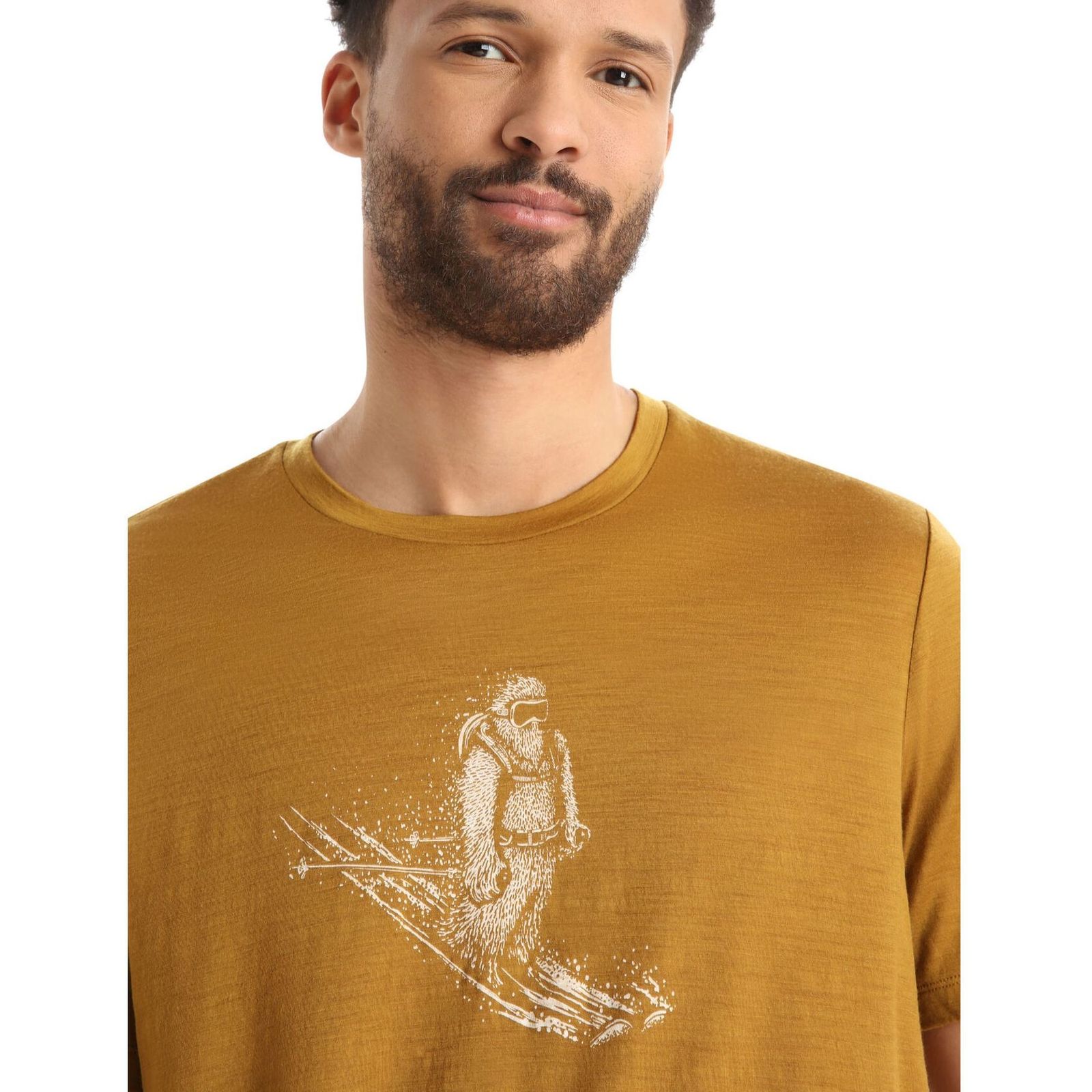 M Tech Lite II SS Tee Skiing Yeti