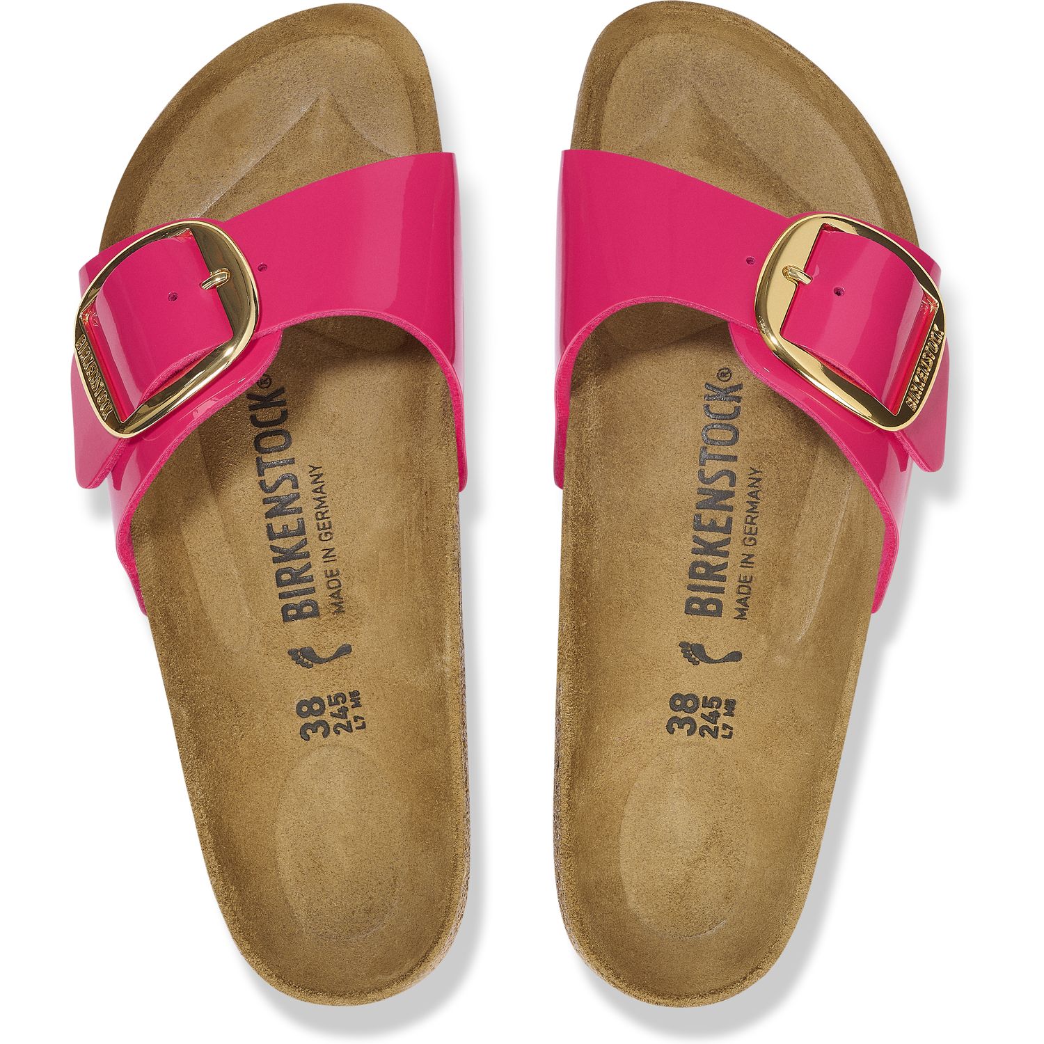 1027854 Madrid Big Buckle Schmal Birko-Flor