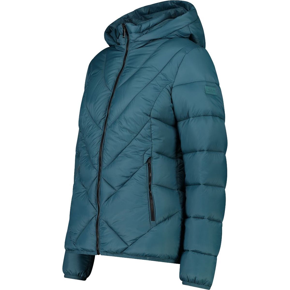 Woman Jacket Snaps Hood 32K3026