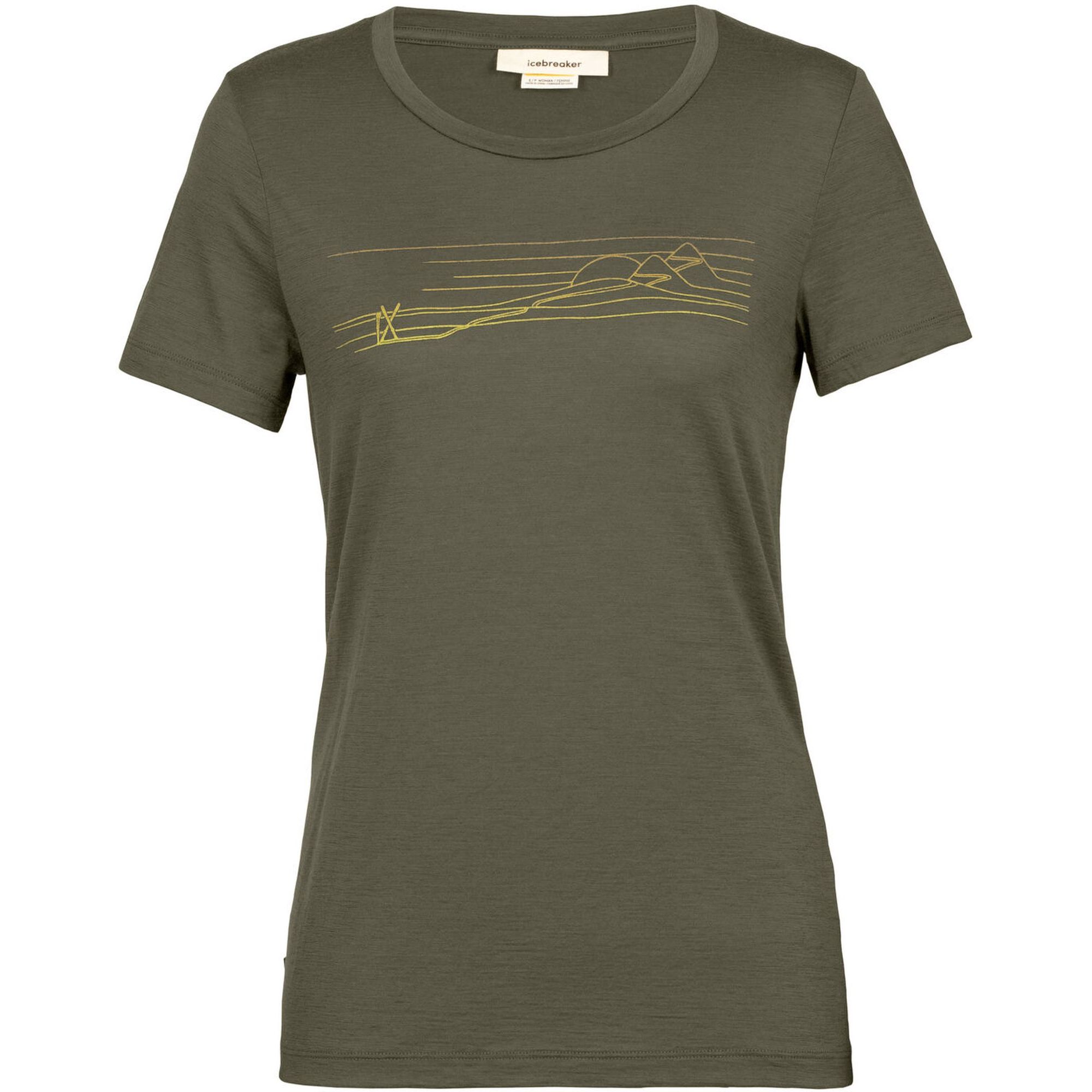 W Tech Lite II SS Tee Ski Stripes