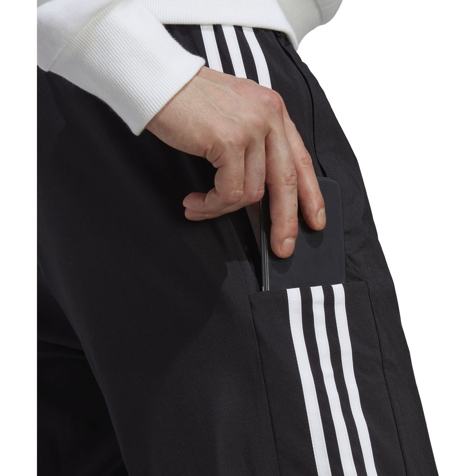 AEROREADY Essentials Stanford Open Hem Embroidered Small Logo Tracksuit Bottoms