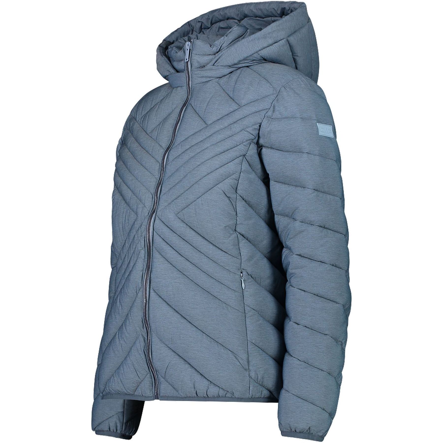 Woman Jacket Snaps Hood 32K3056M
