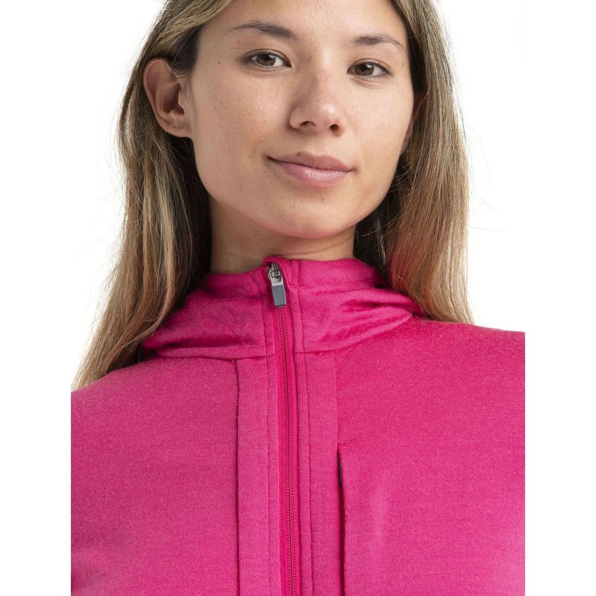 W Quantum III LS Zip Hood