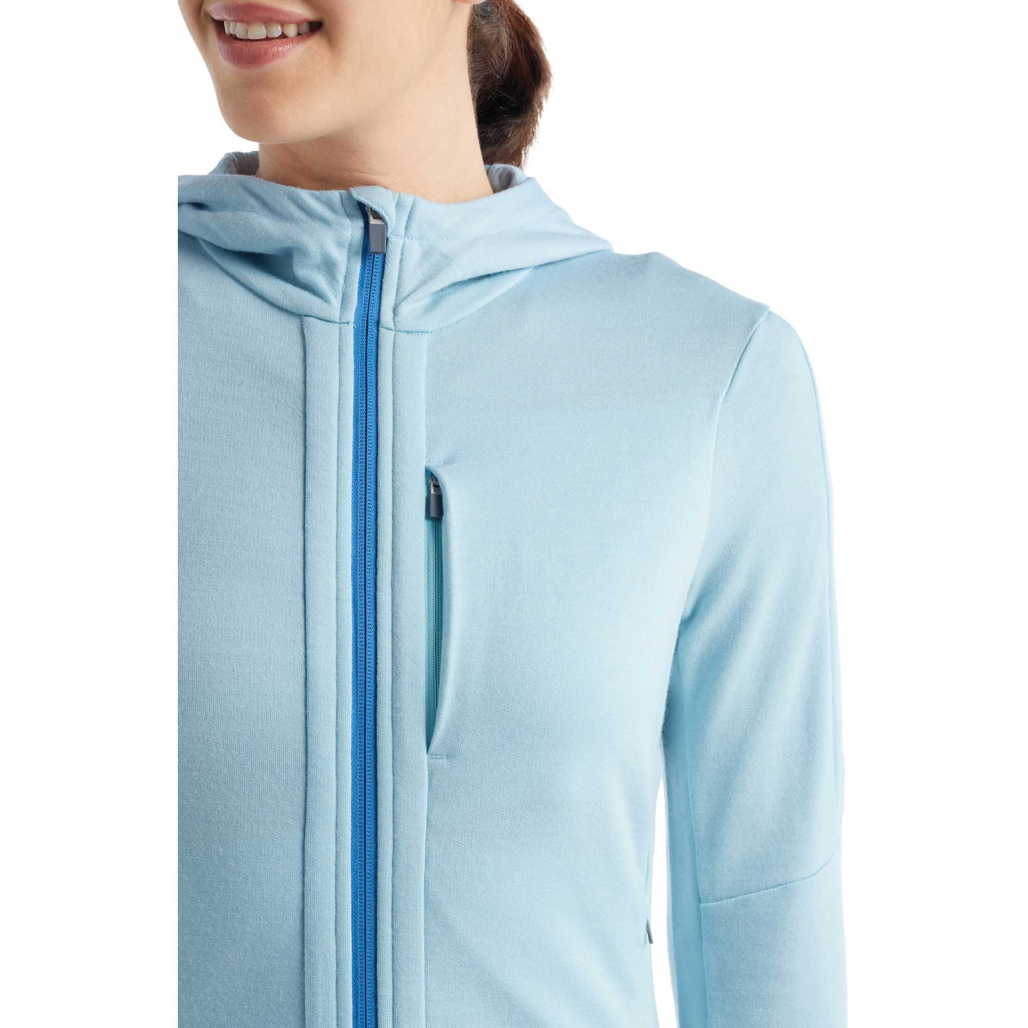 W Quantum III LS Zip Hood