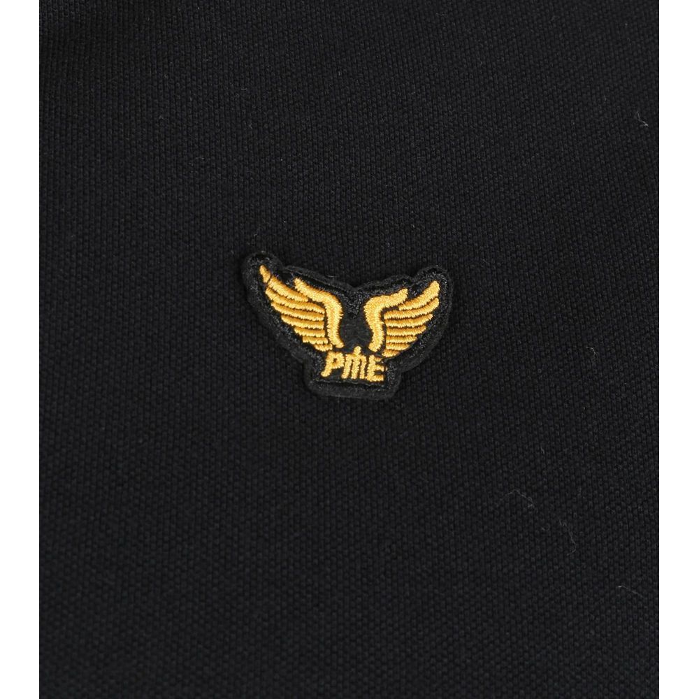 Long sleeve polo peached