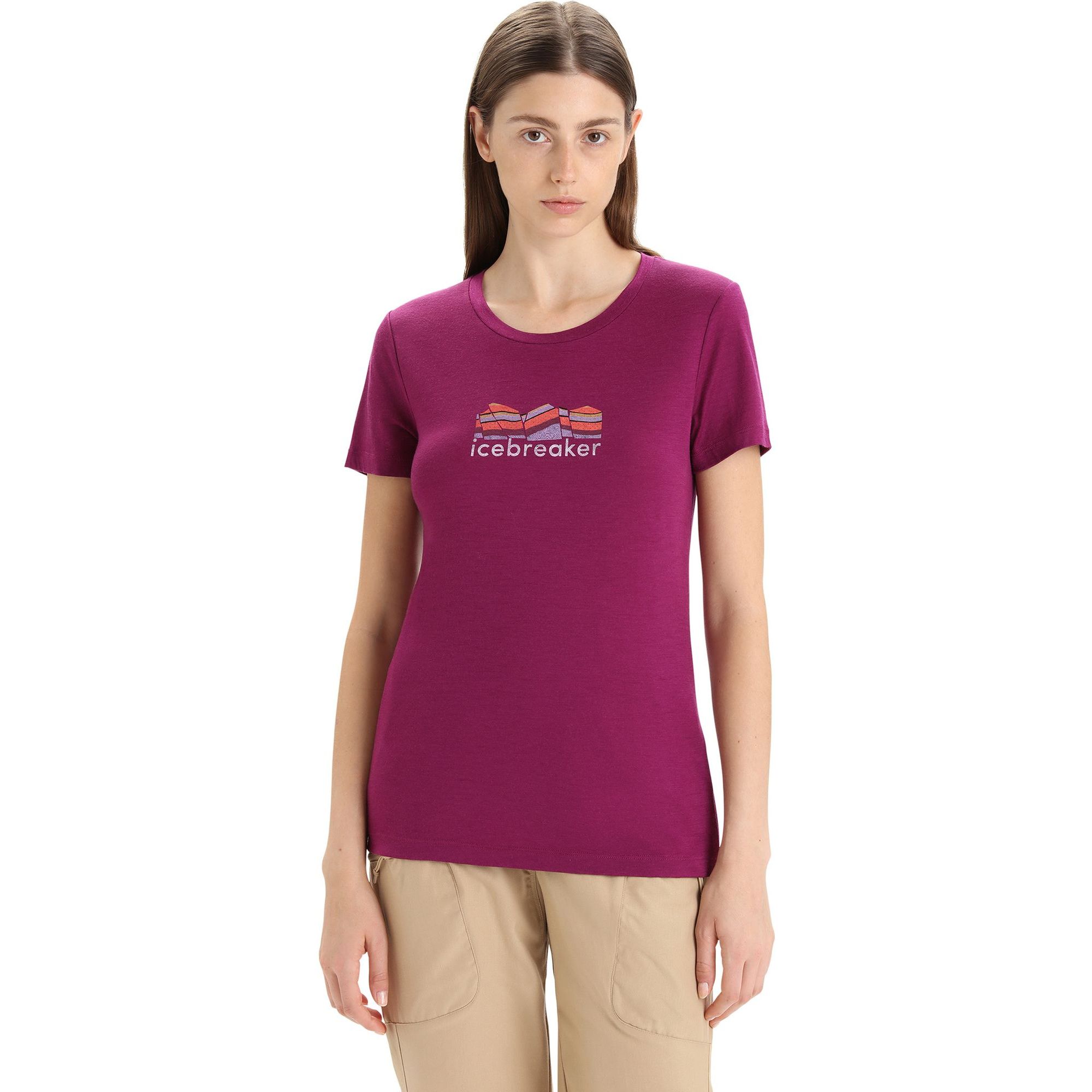 W Tech Lite II SS Tee Mountain Geology