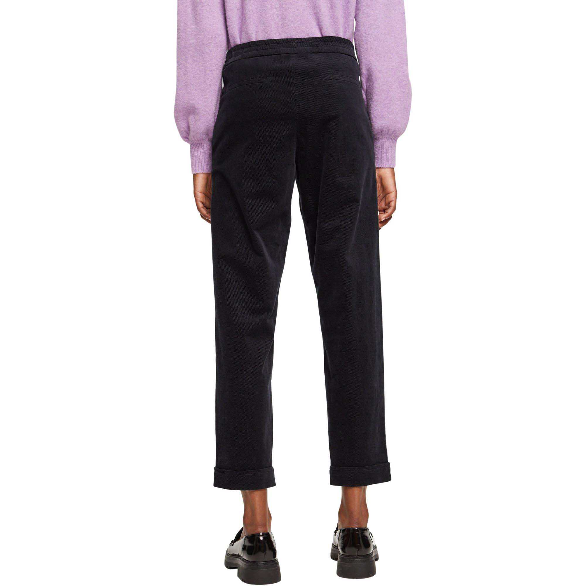 Cordhose im Jogger-Stil