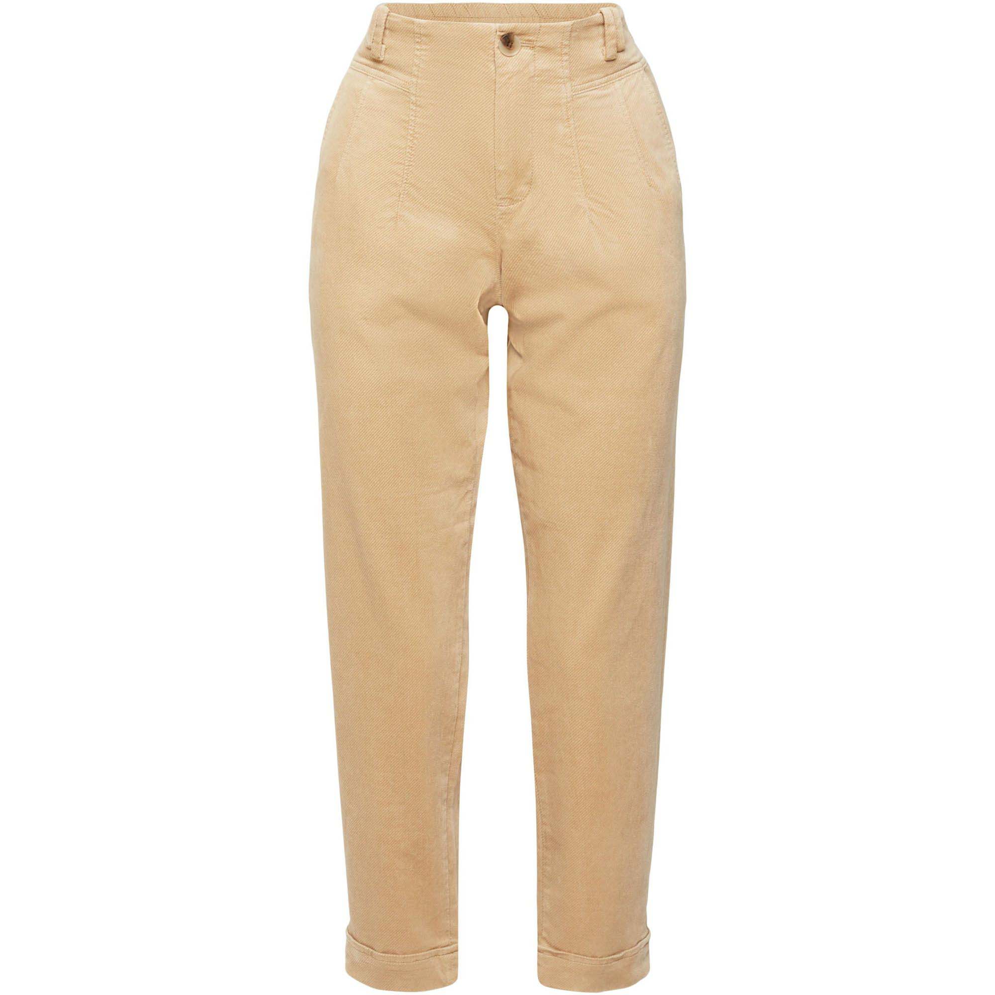 Cordhose im Jogger-Stil