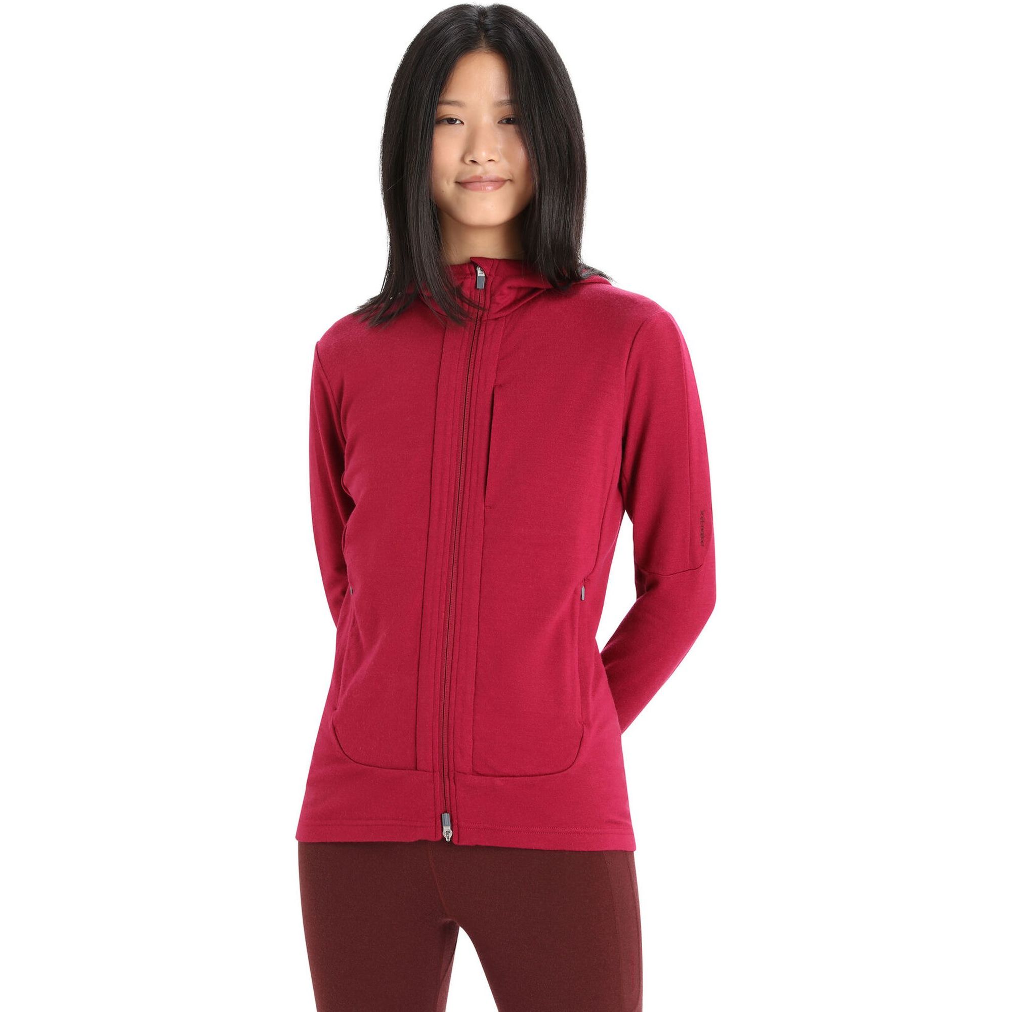 W Quantum III LS Zip Hood