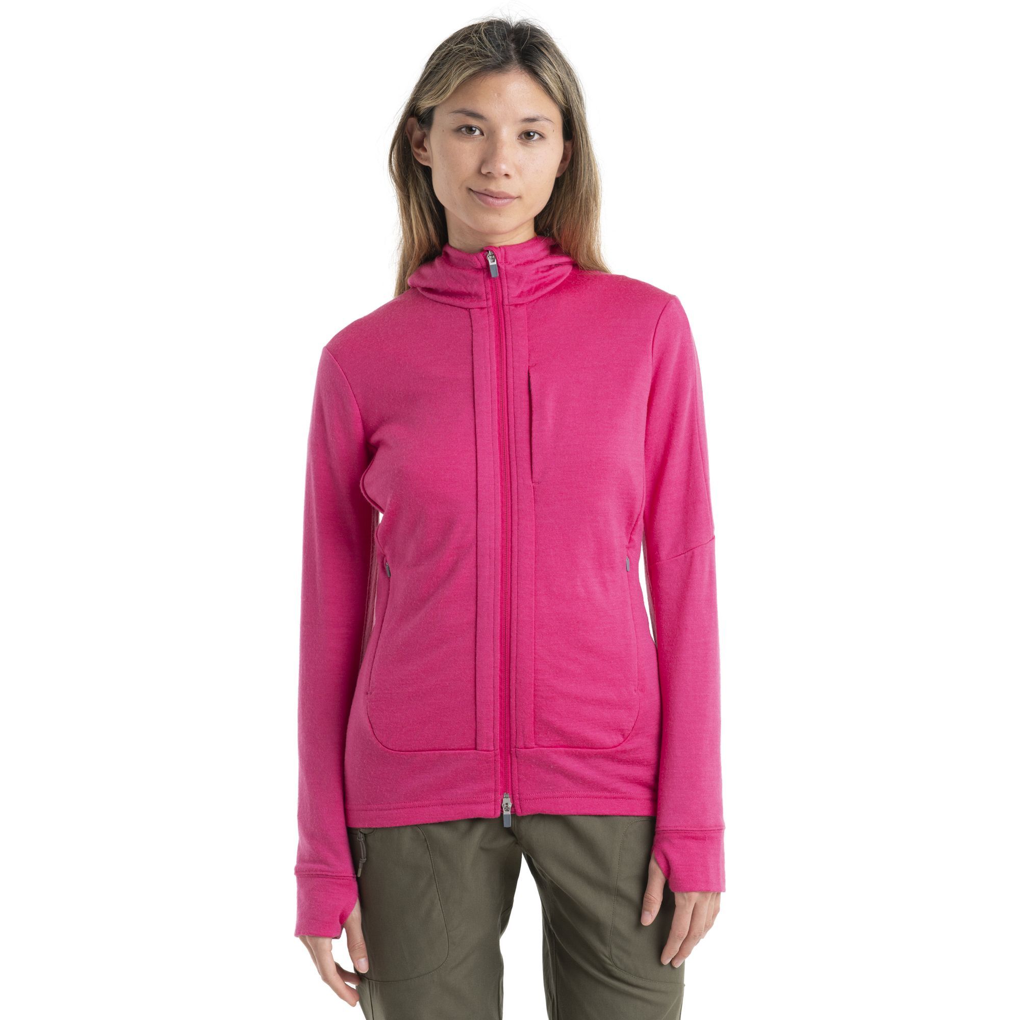 W Quantum III LS Zip Hood