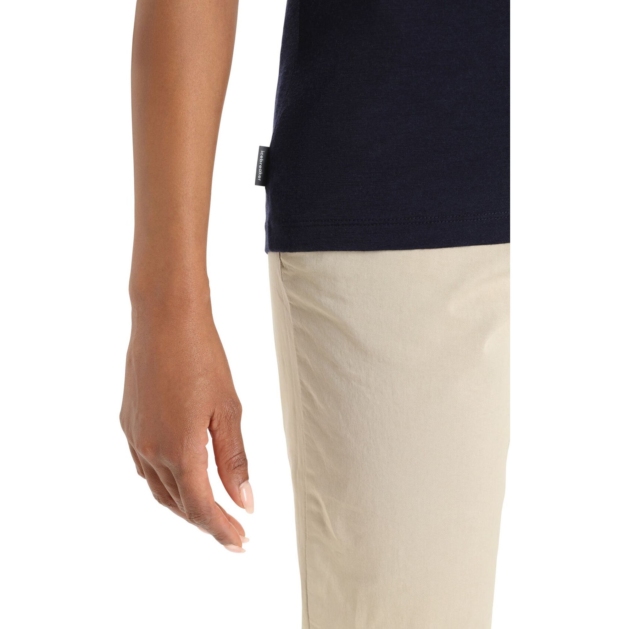 W Tech Lite II SS Tee Ski Stripes