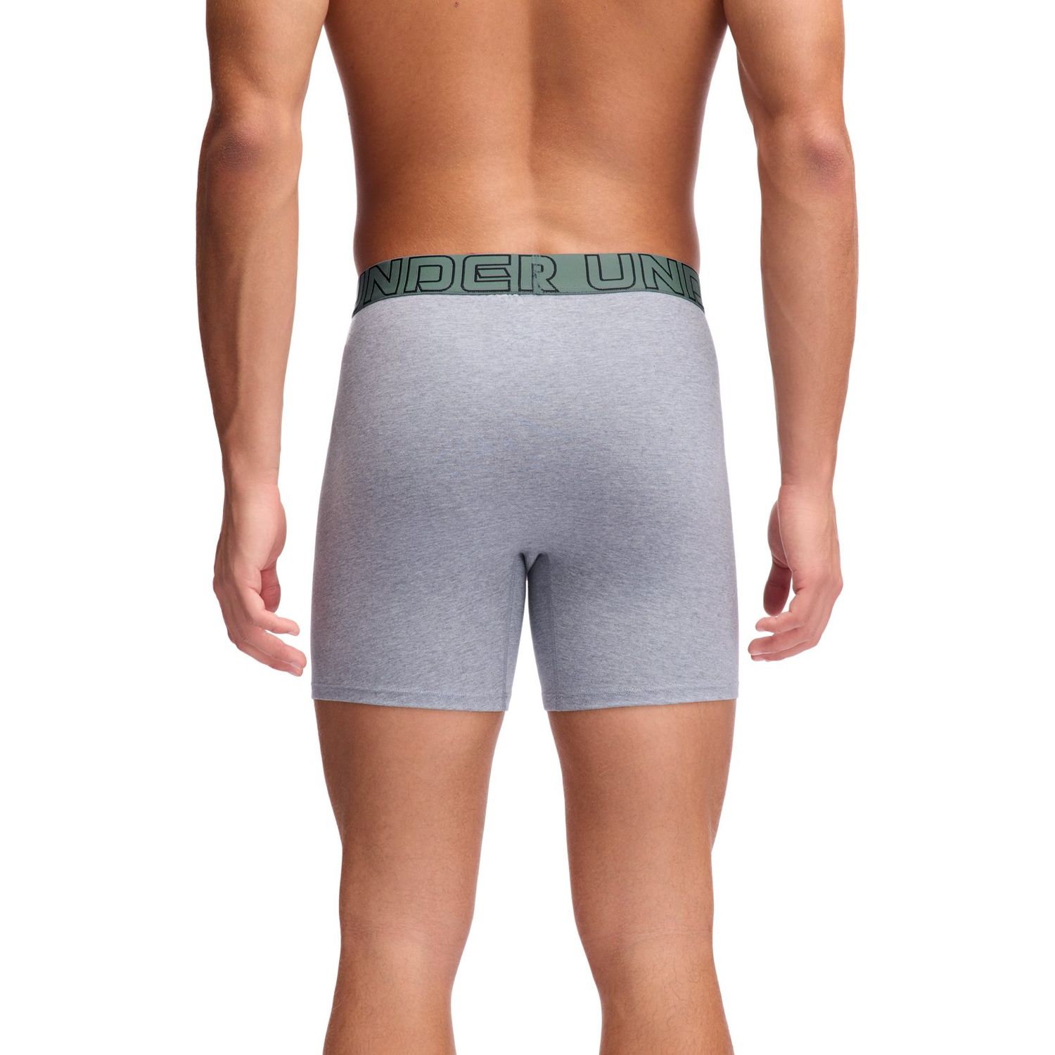 UA PERFORMANCE COTTON - SOLID 6 IN 3PK