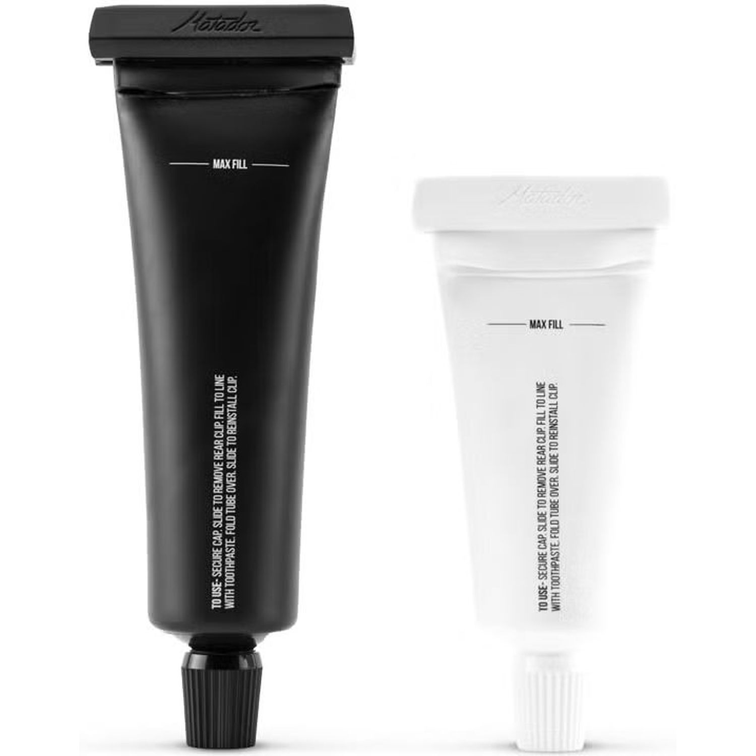Refillable Toothpaste Tubes 2-Pack