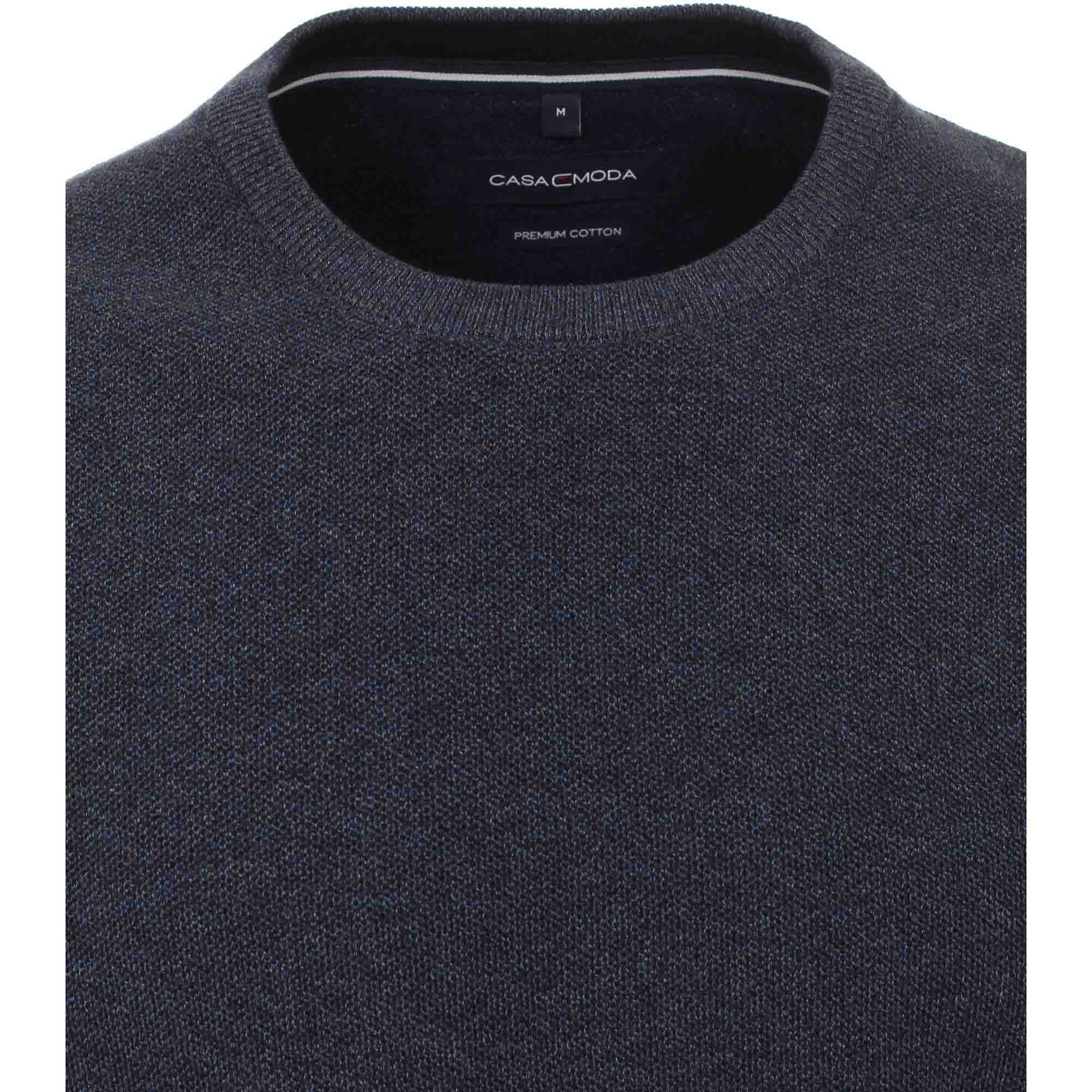 Pullover Rundhals gemustert (413705800)