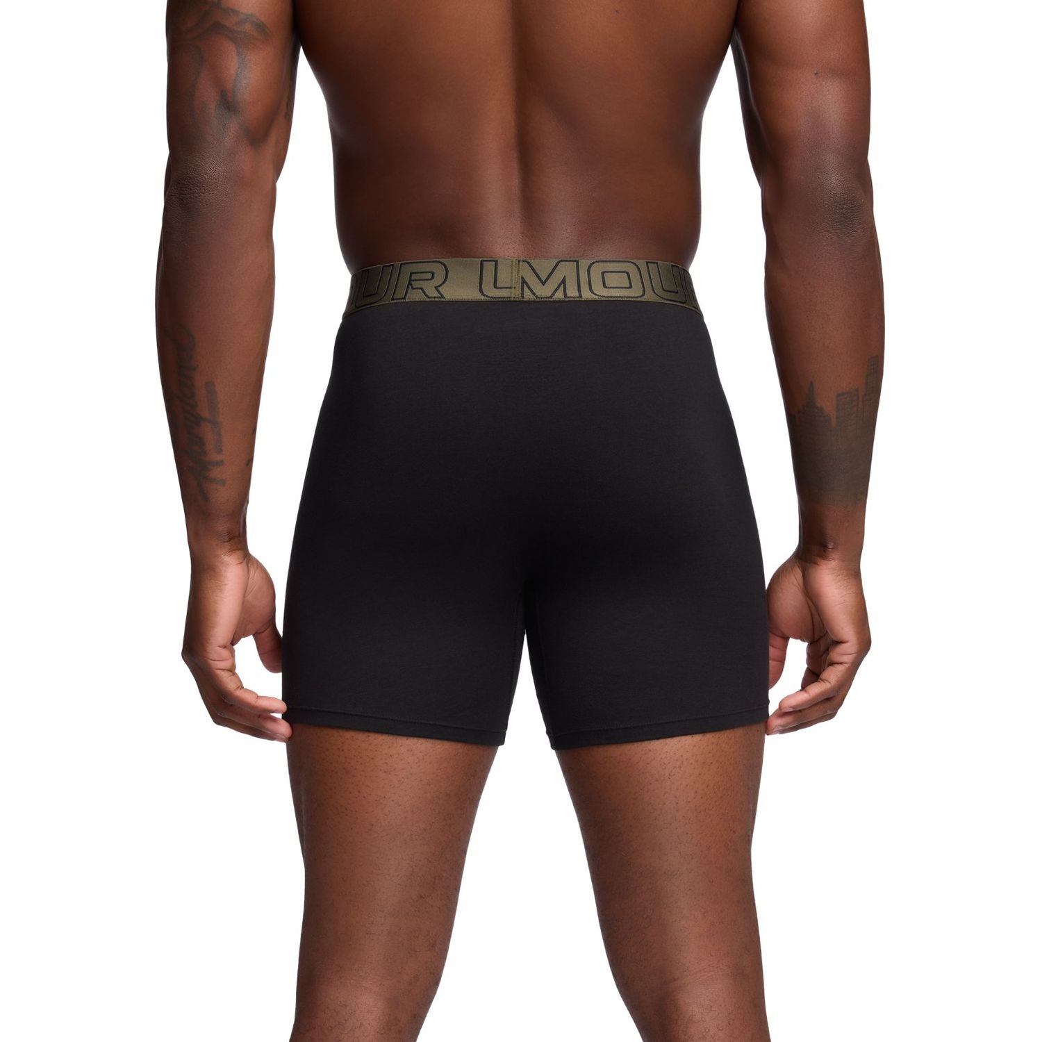 UA PERFORMANCE COTTON - SOLID 6 IN 3PK