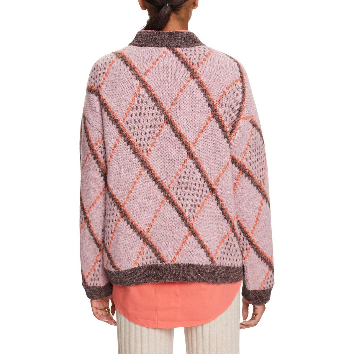 checks sweater