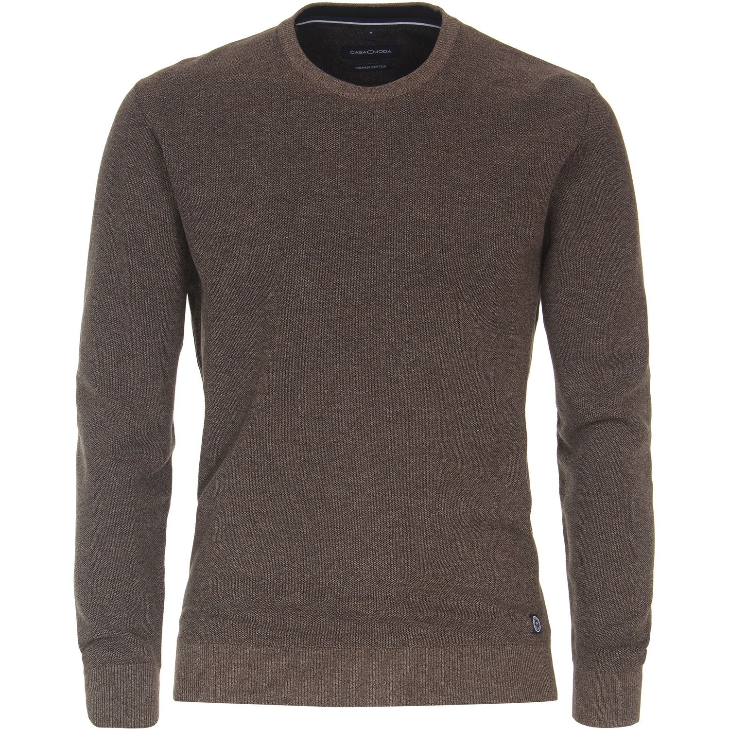 Pullover Rundhals gemustert (413705800)