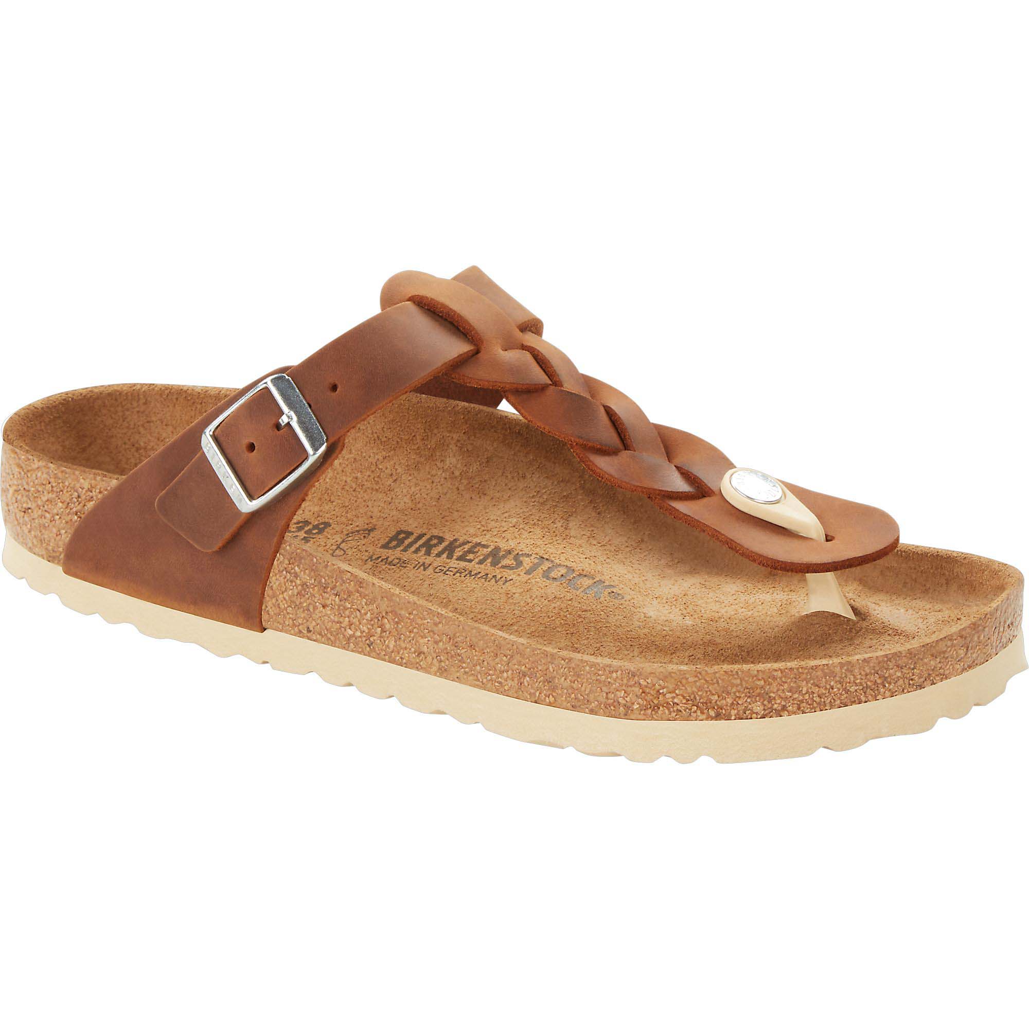 1021355 Gizeh Braided normal Naturleder