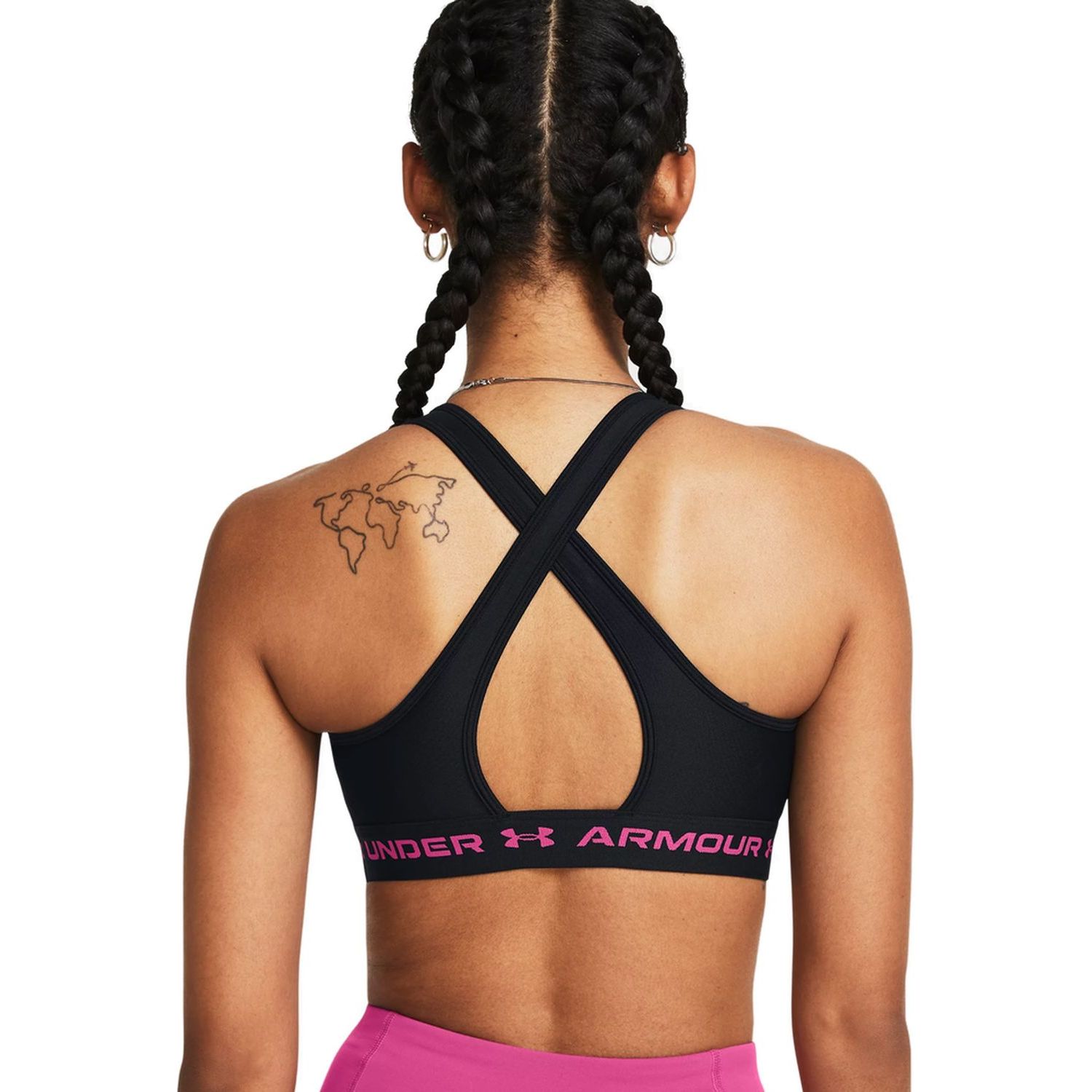 UA Crossback Mid Bra