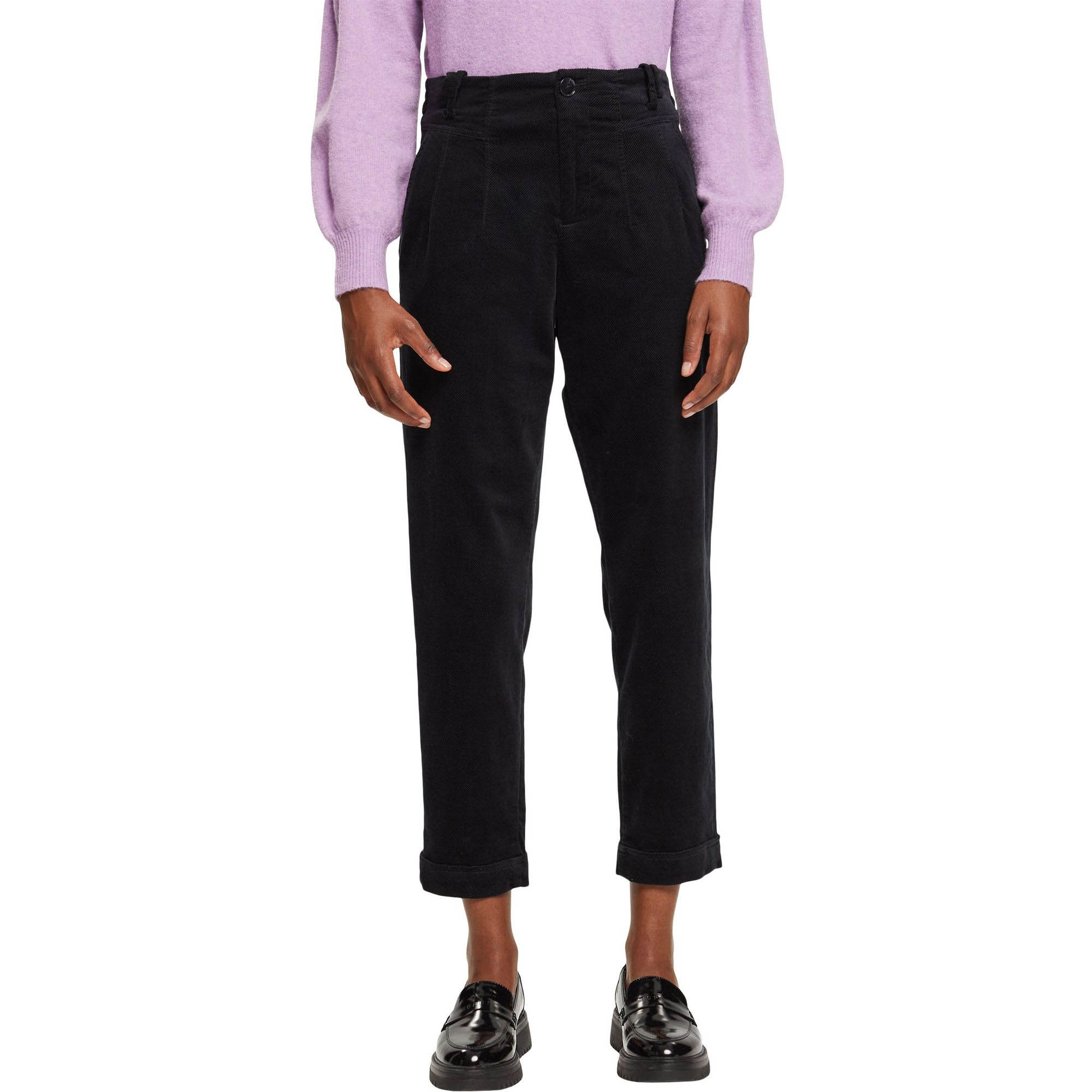 Cordhose im Jogger-Stil