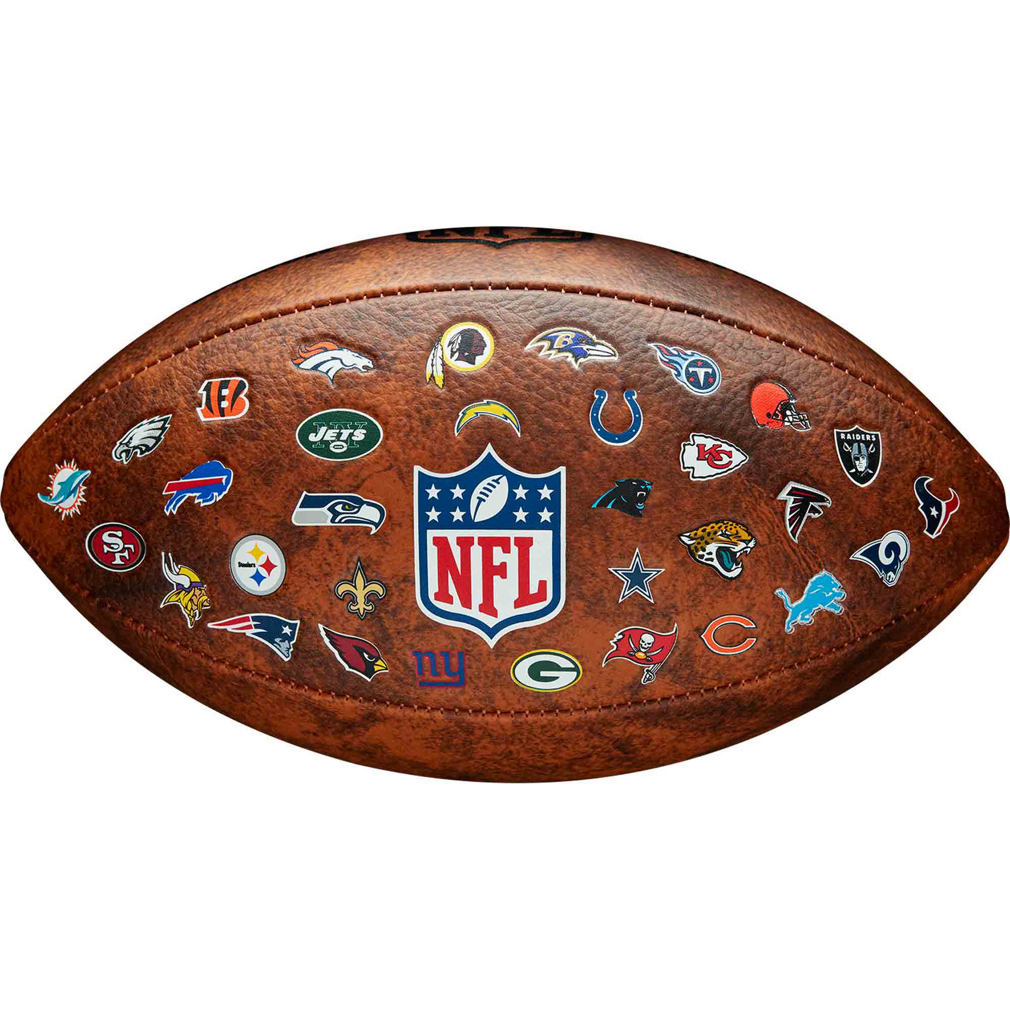 NFL JR THROWBACK FB 32 Team Logo