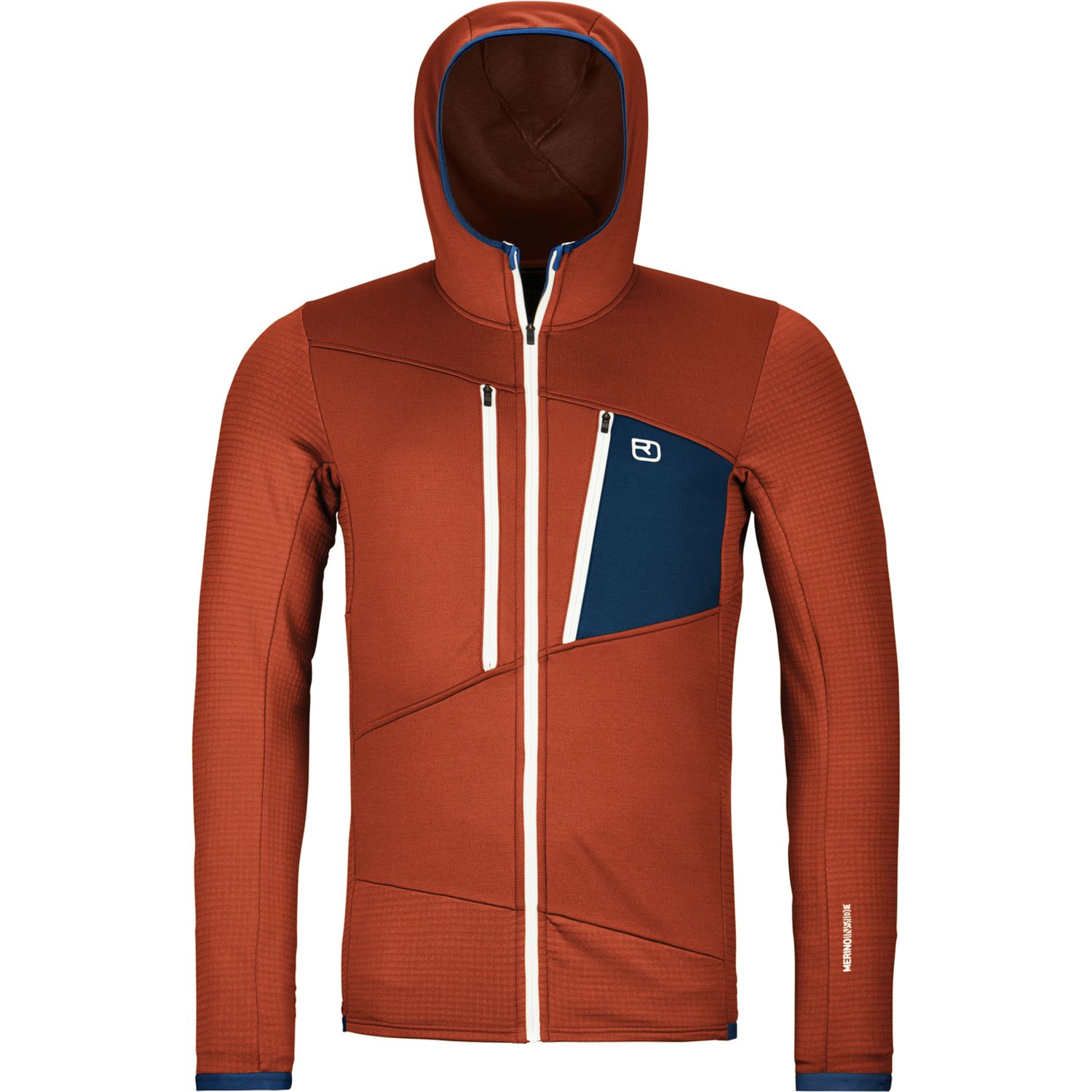 Fleece Grid Hoody M