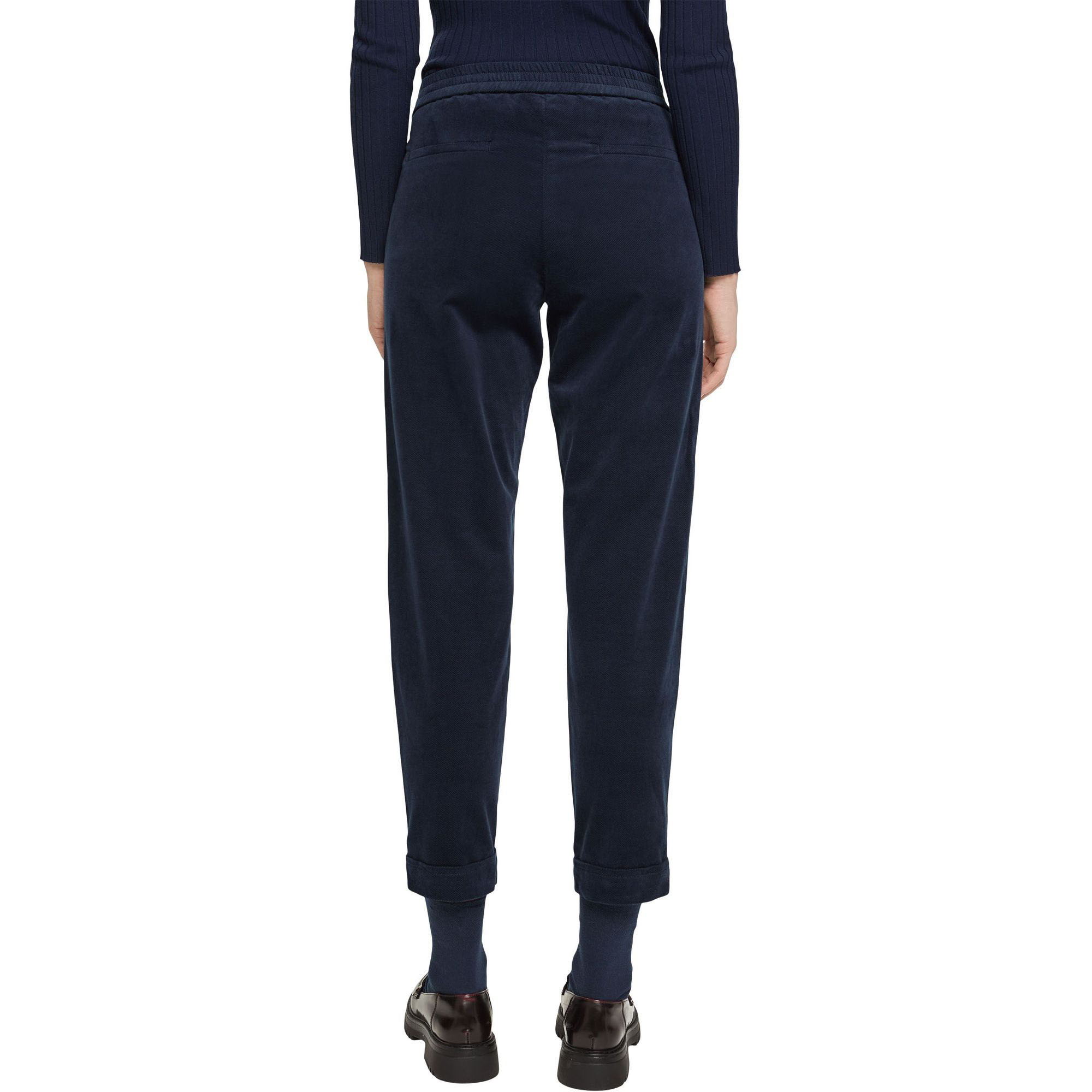 Cordhose im Jogger-Stil