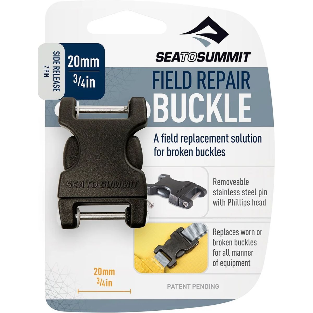 Buckle Side Release 2 Pin