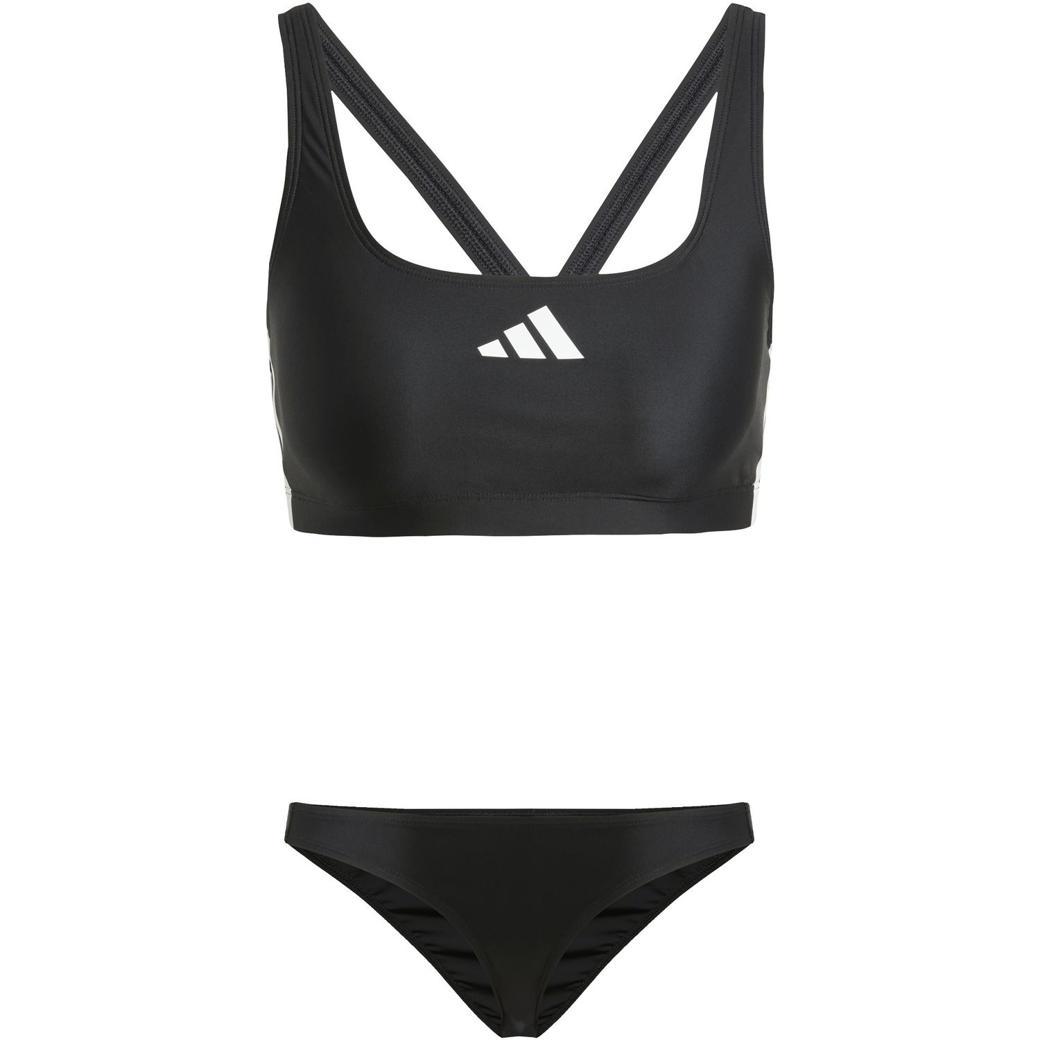 3-Streifen V-Back Bikini
