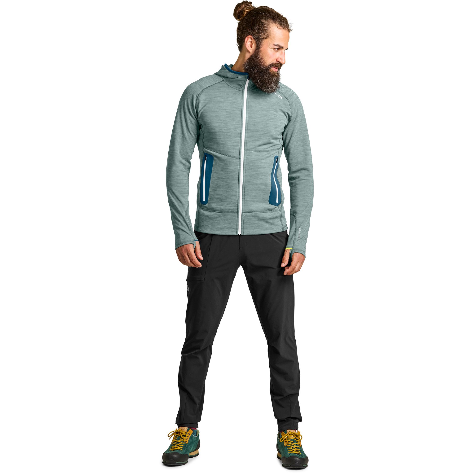 FLEECE LIGHT HOODY M