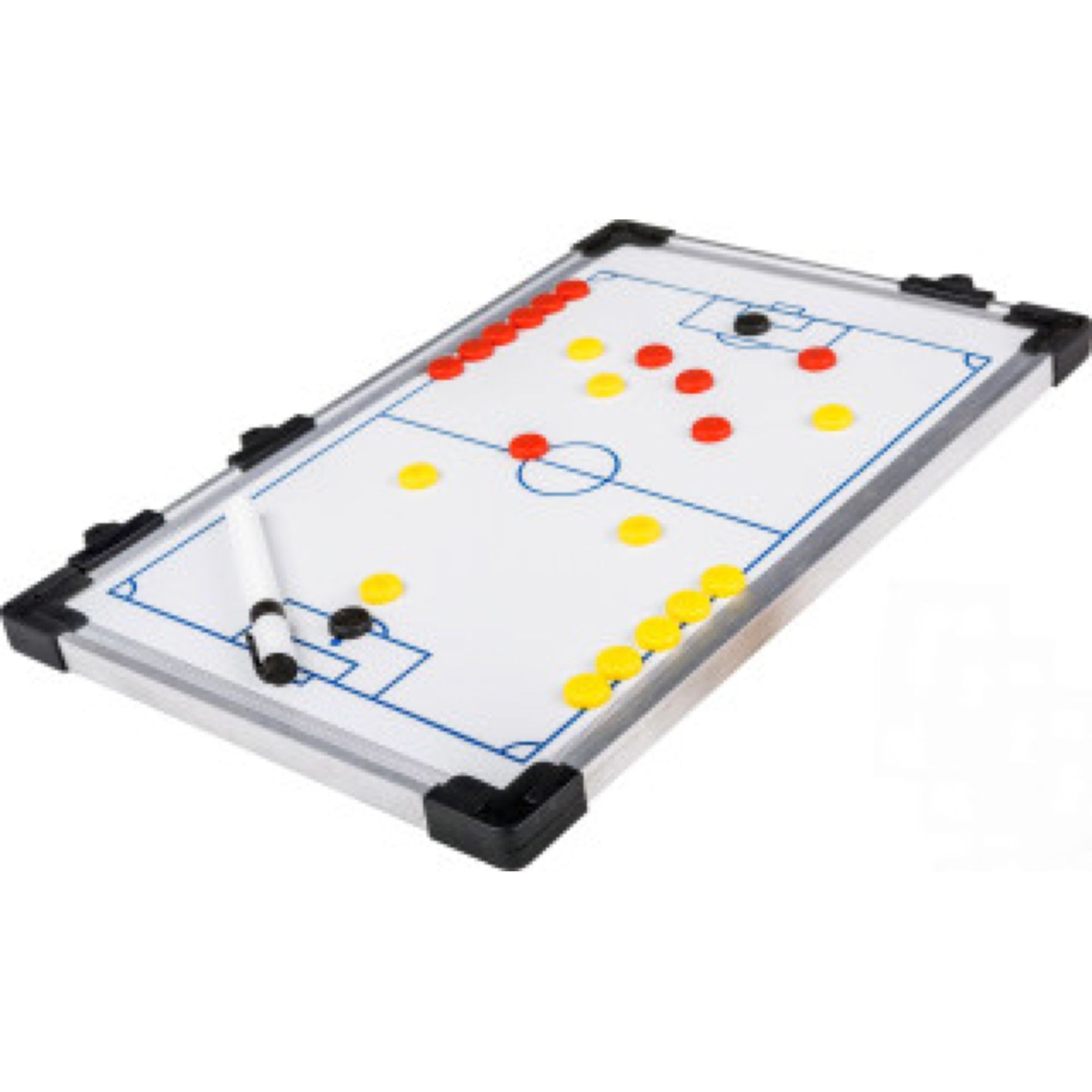 Magnet-Taktiktafel Fussball, 60 x 45 cm weiss
