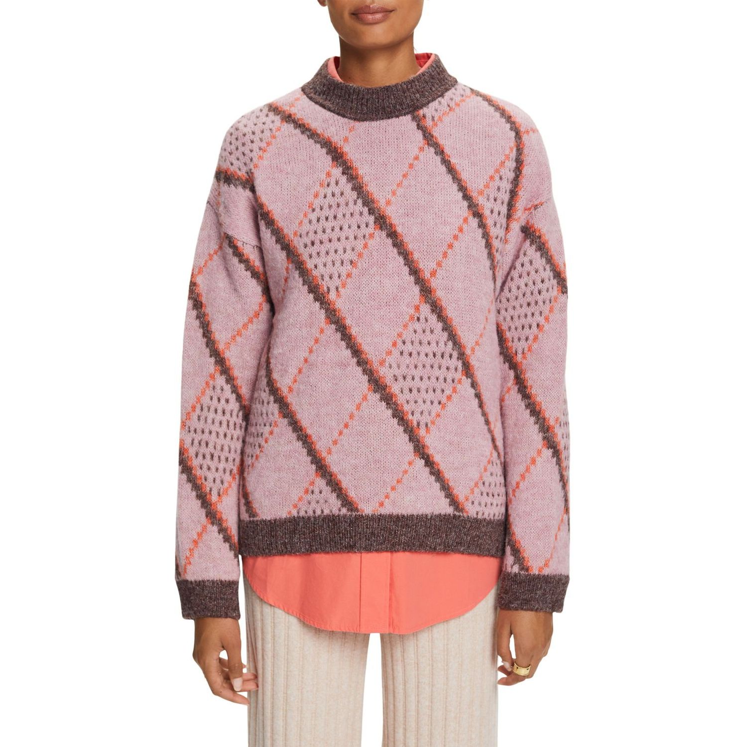 checks sweater