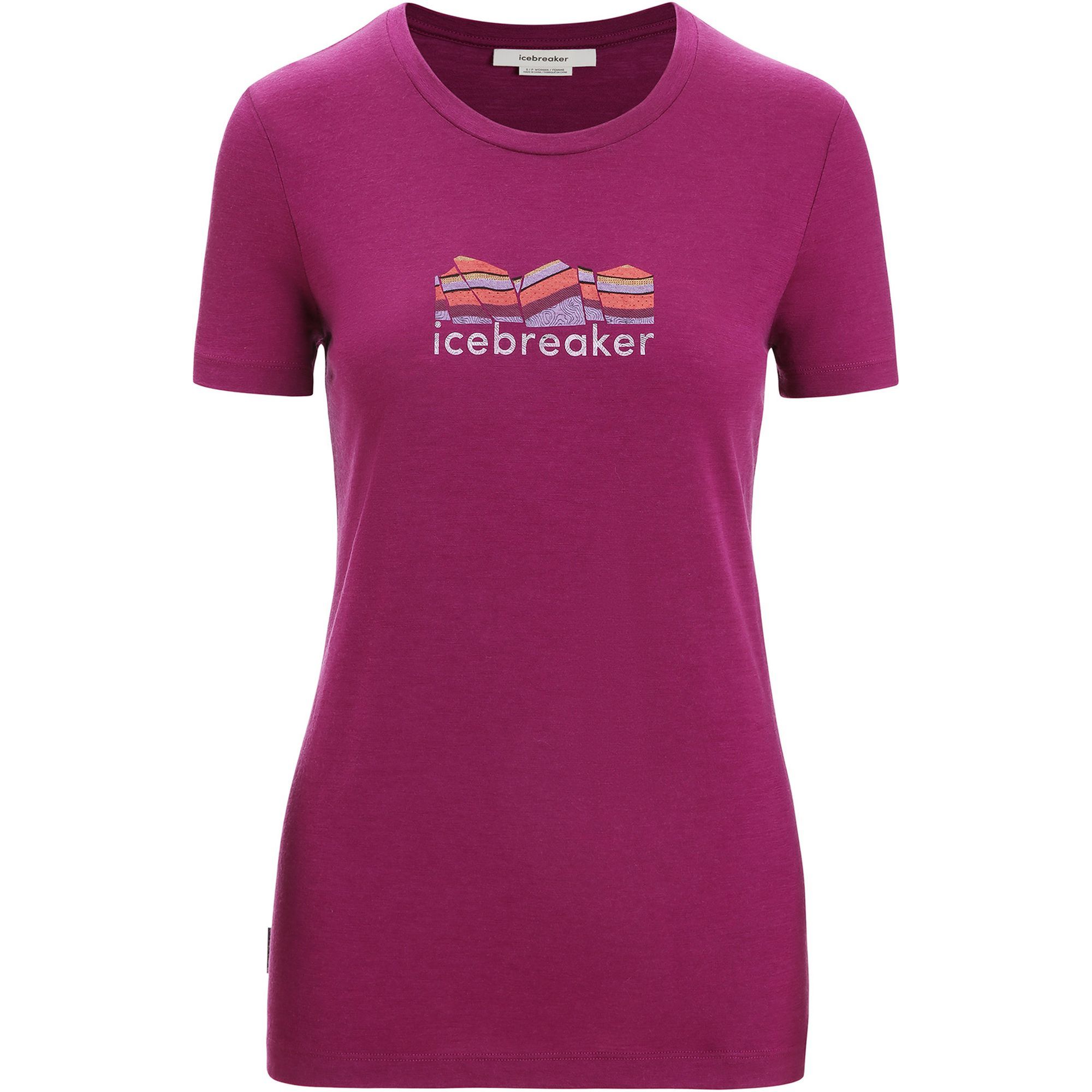 W Tech Lite II SS Tee Mountain Geology