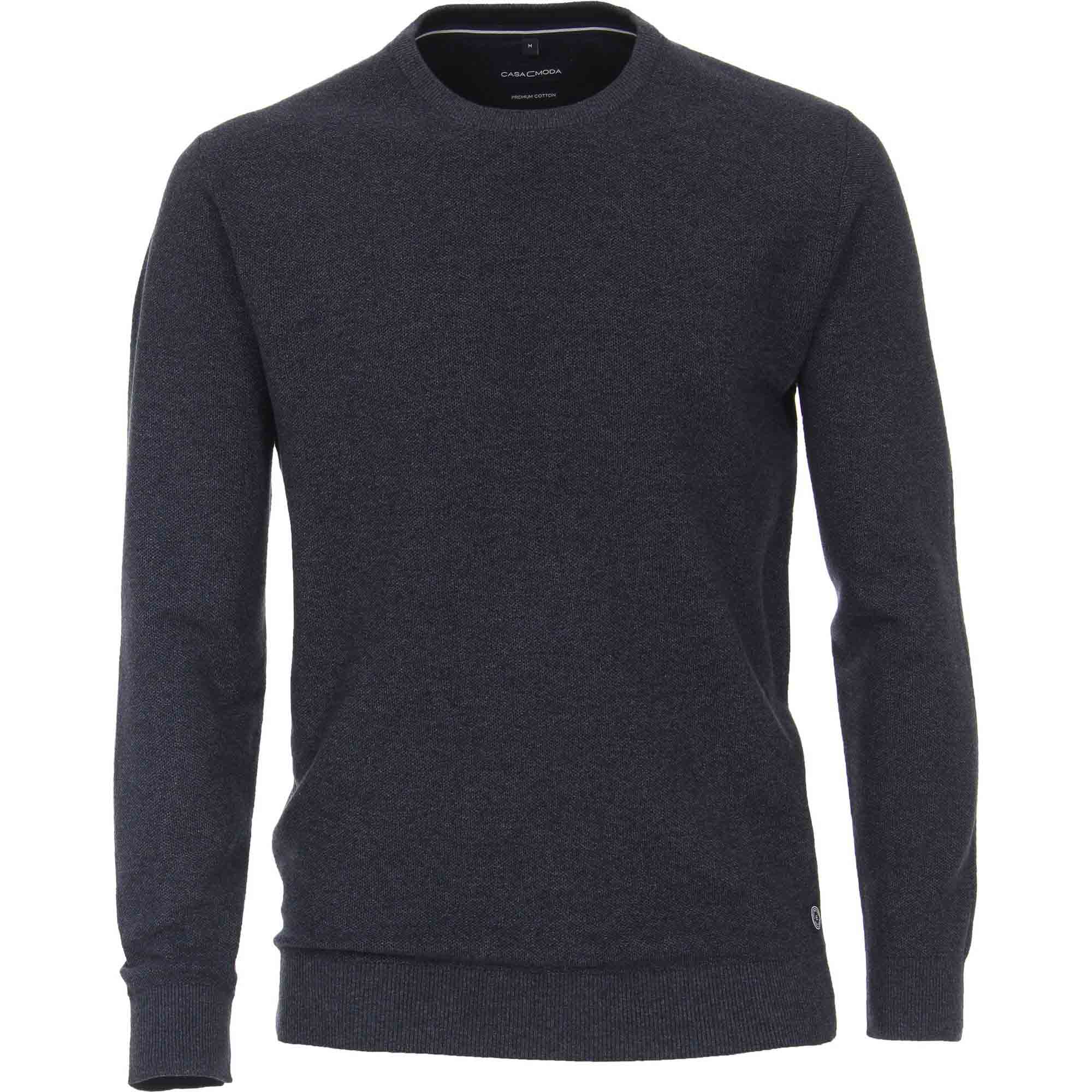 Pullover Rundhals gemustert (413705800)