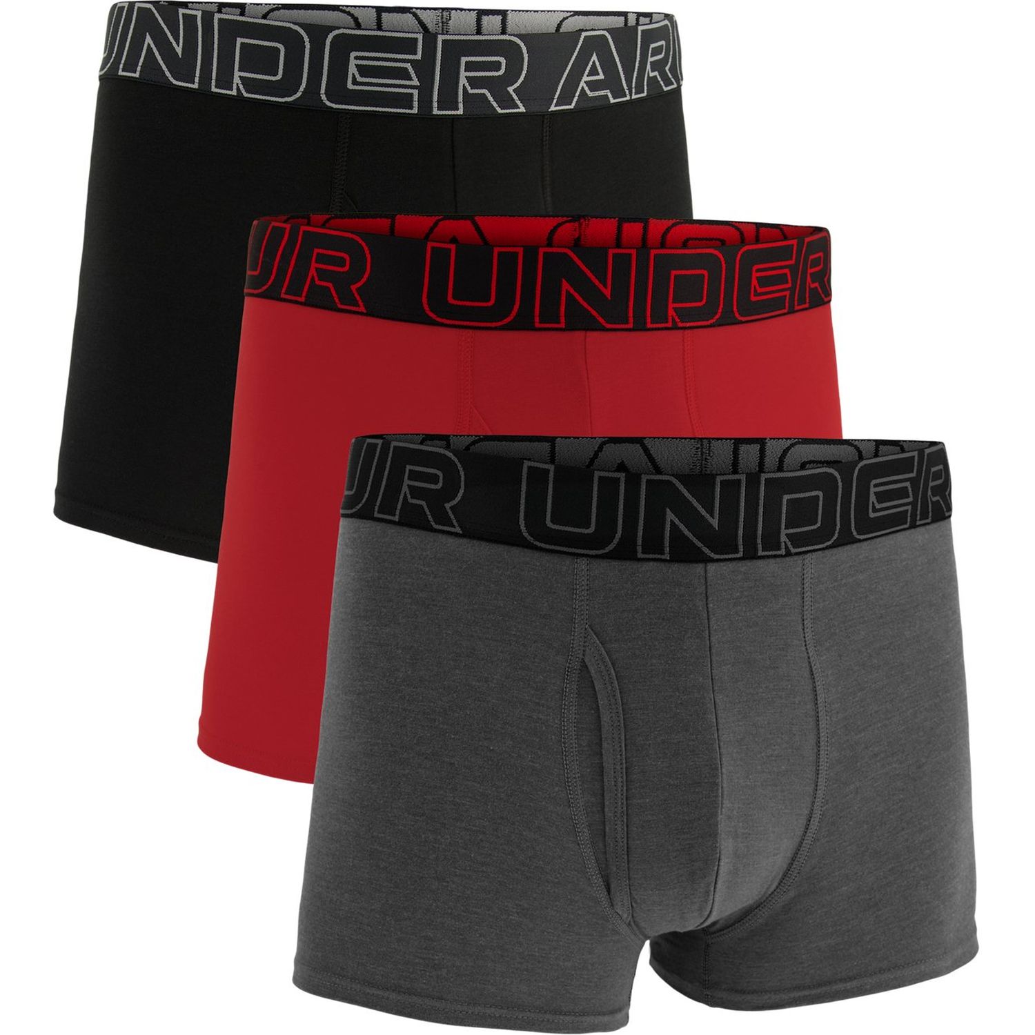 UA PERFORMANCE COTTON - SOLID 3 IN 3PK