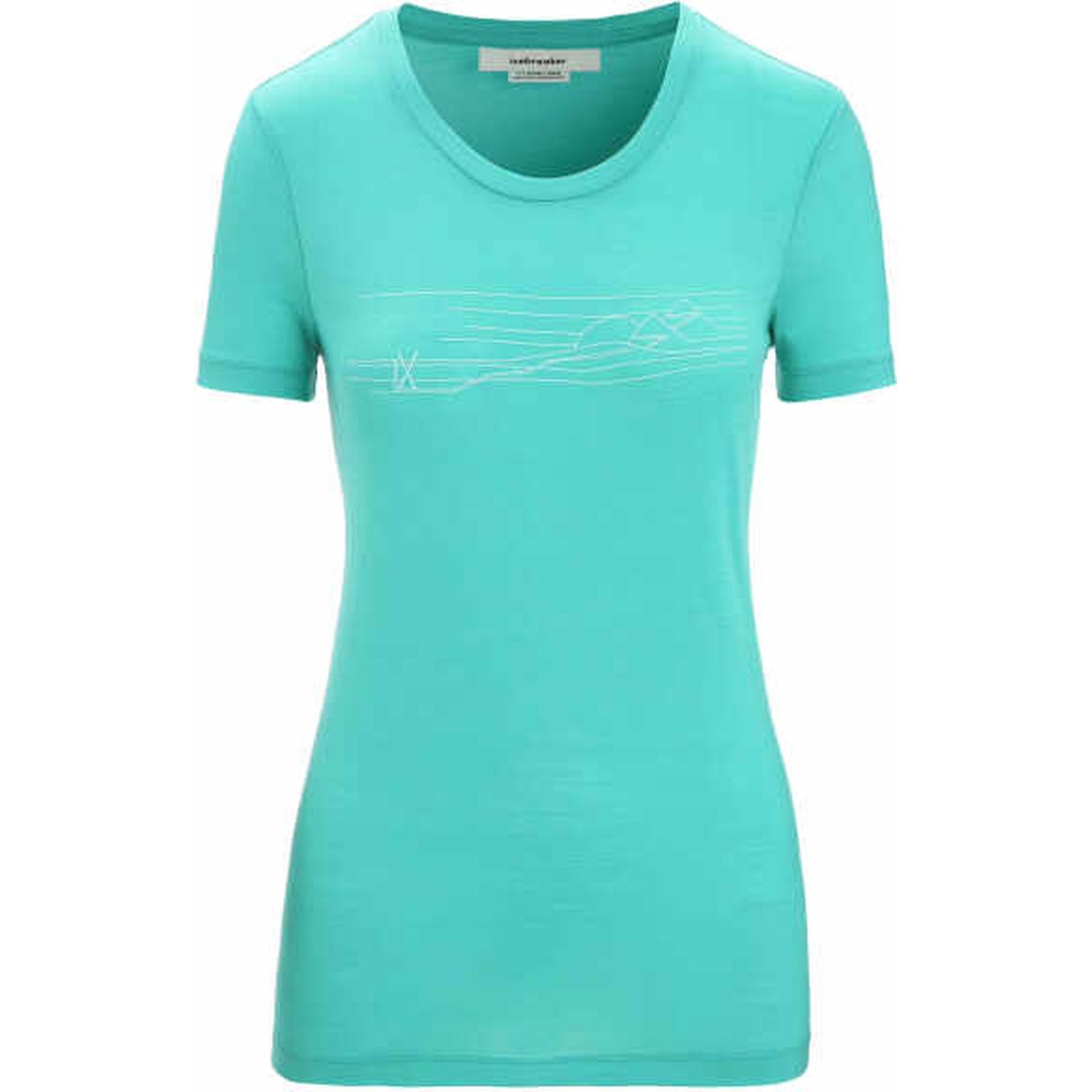 W Tech Lite II SS Tee Ski Stripes