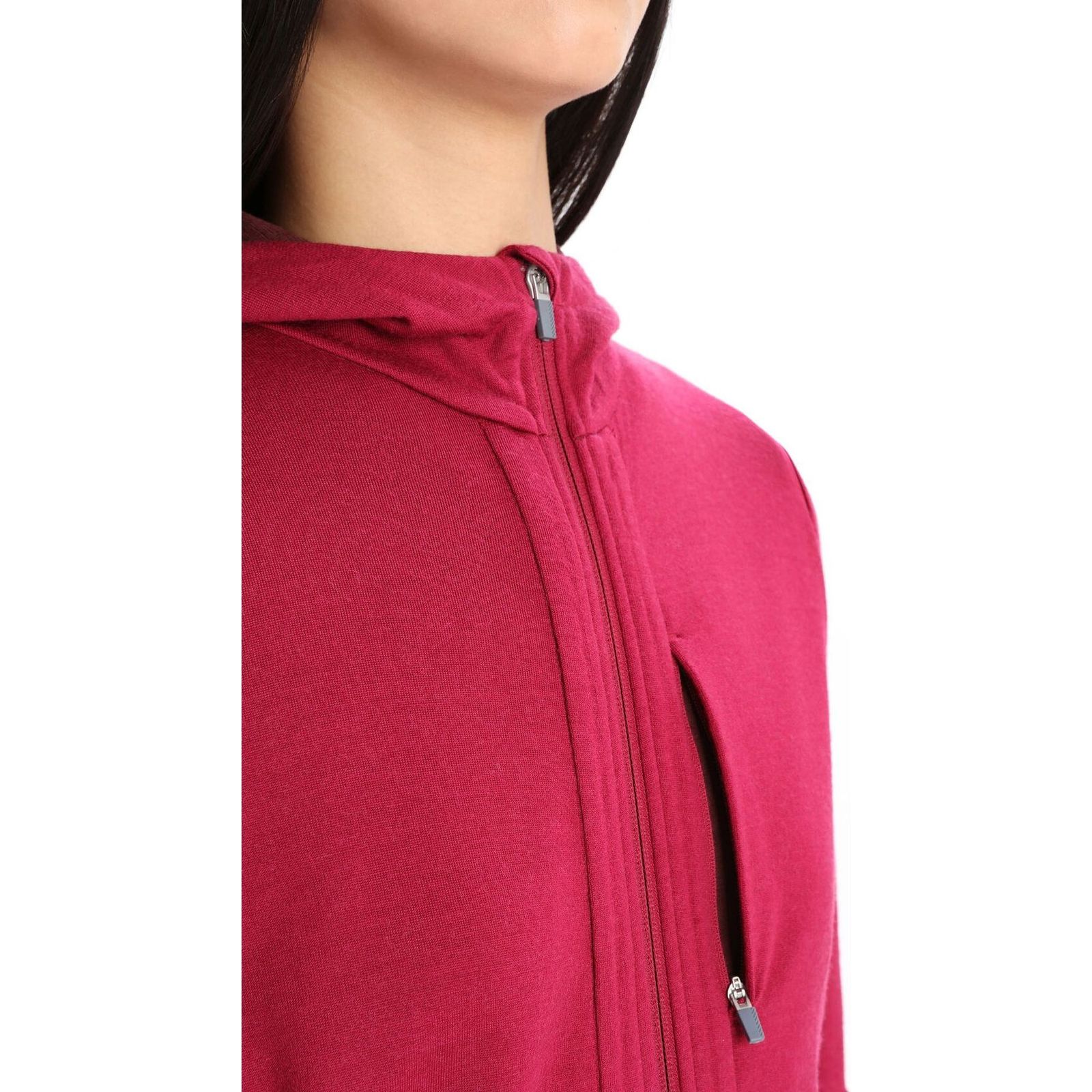 W Quantum III LS Zip Hood