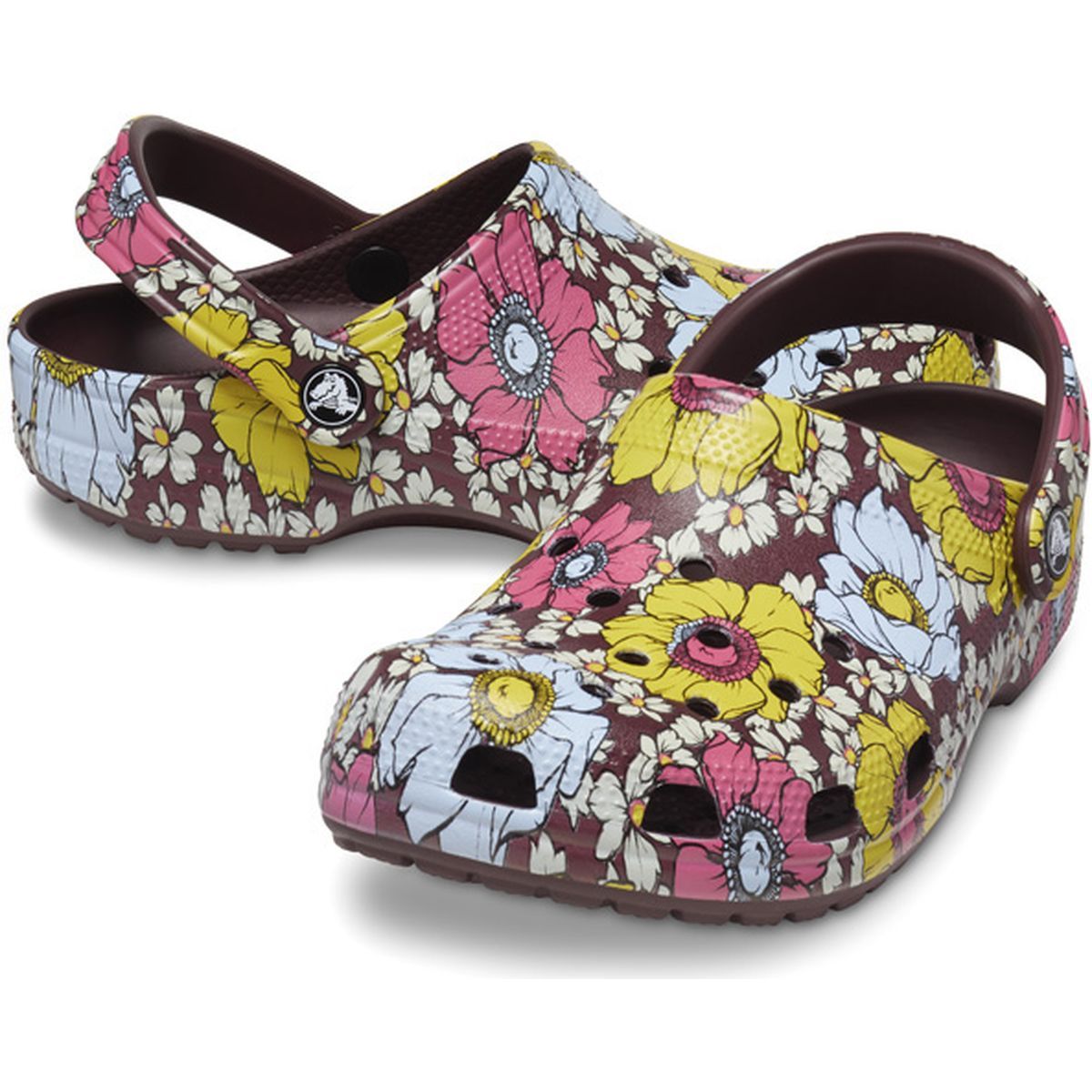 Classic Retro Floral Clog