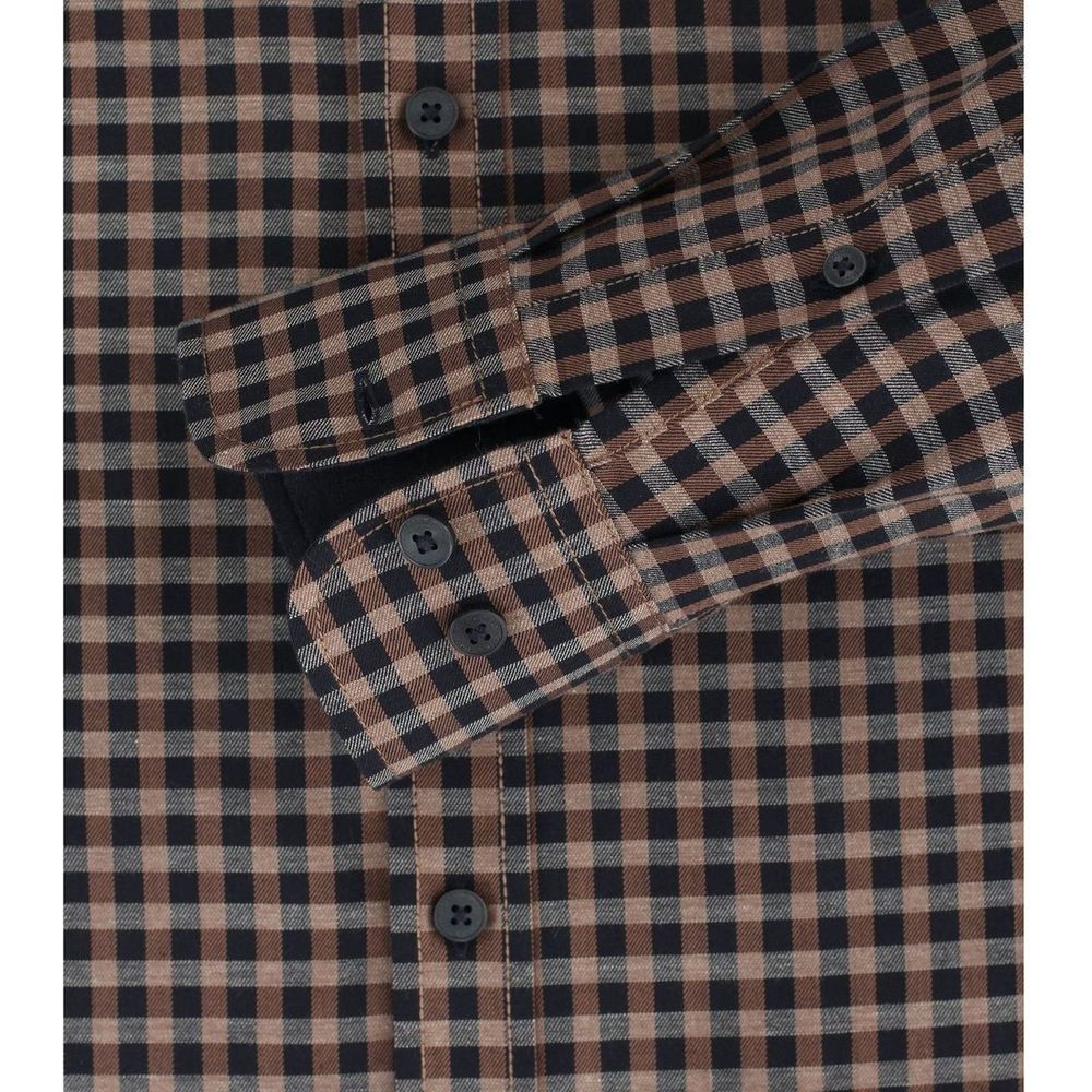 Flanell Hemd Freizeit 1/1 Arm gemustert (434110700)