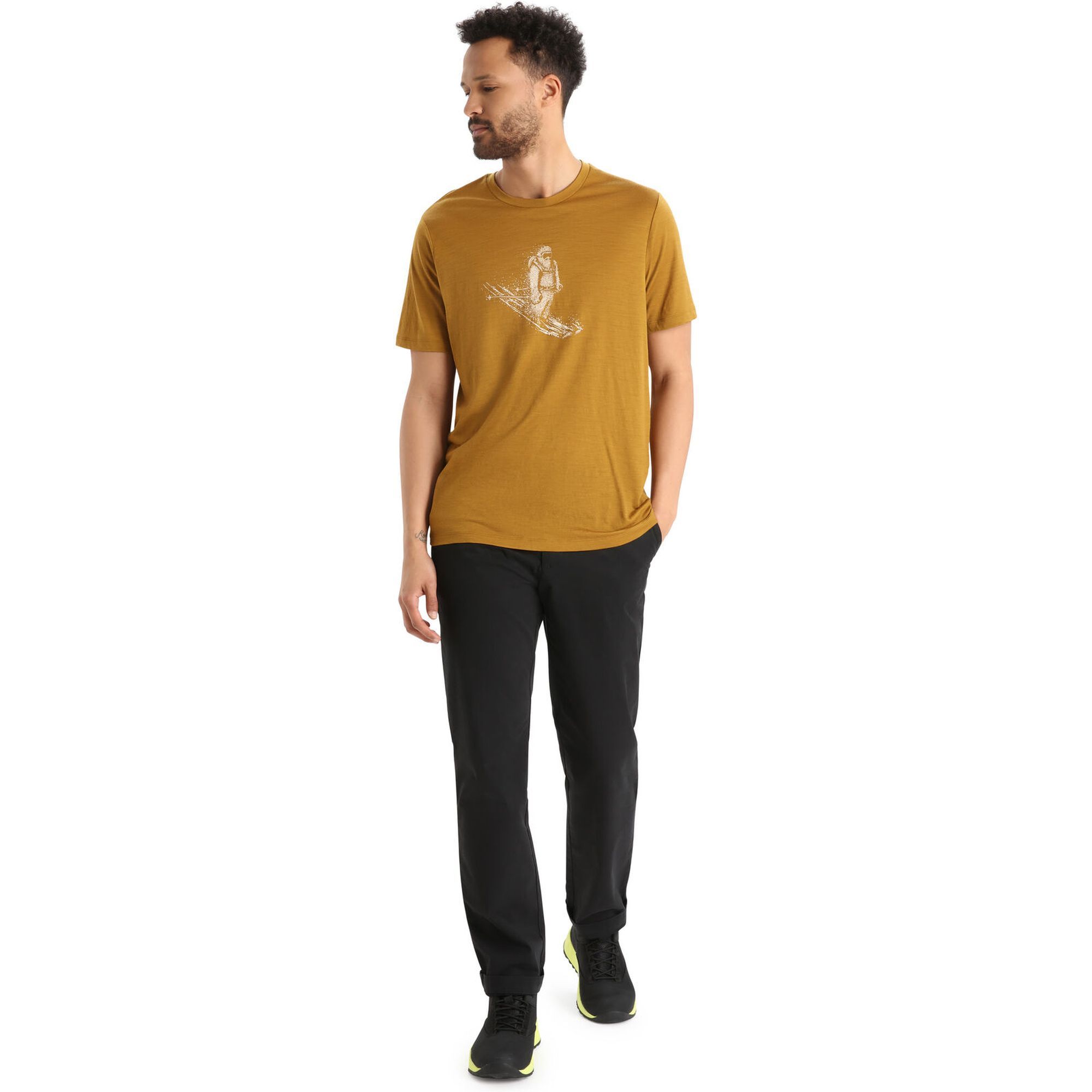 M Tech Lite II SS Tee Skiing Yeti